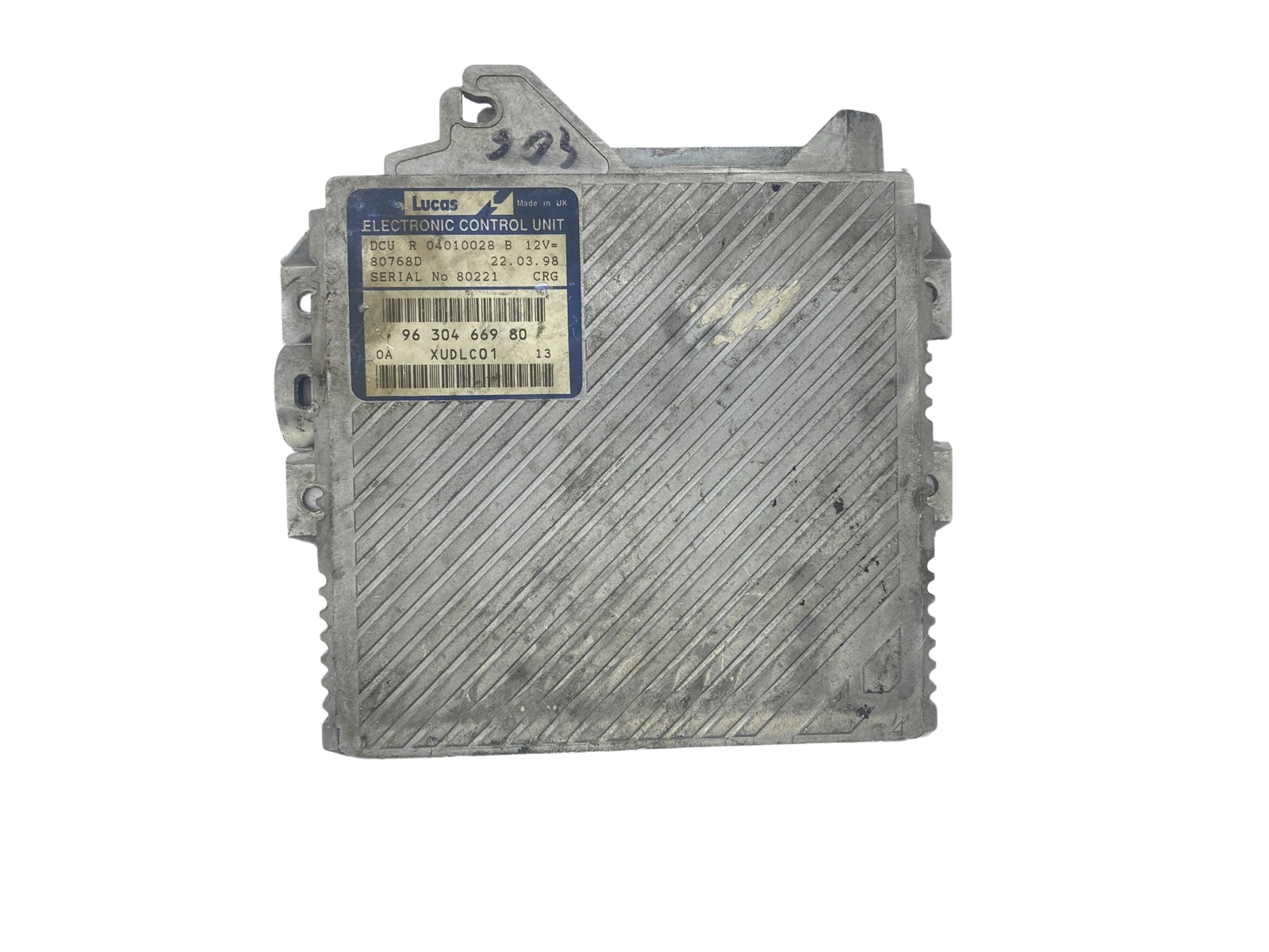 Ohjausyksikkö 9630466980 R04010028B 80768B XUDLC01 PSA Lucas 55897 main product photo