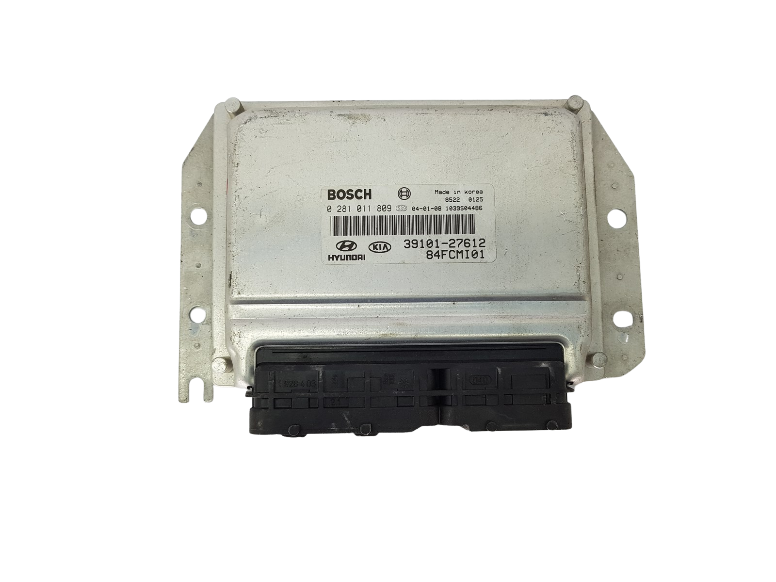 Ohjausyksikkö 0281011809 39101-27612 84FCMI01 Hyundai Bosch 17565 main product photo