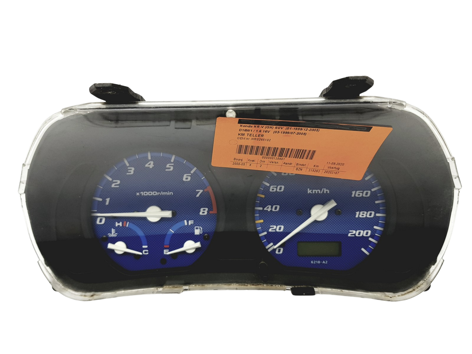 Nopeusmittari Honda HRV 78100S2HG100 HR-0265-102 52520 main product photo