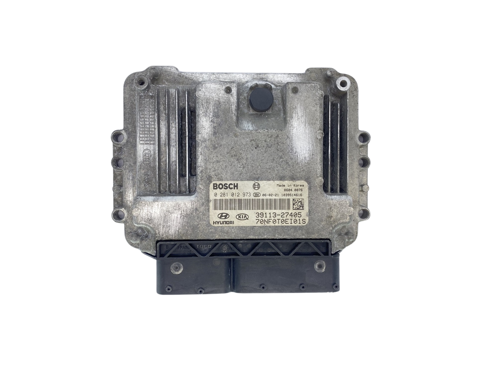 Ohjausyksikkö 0281012973 39113-27405 70NF0T0EI01S Hyundai Bosch main product photo