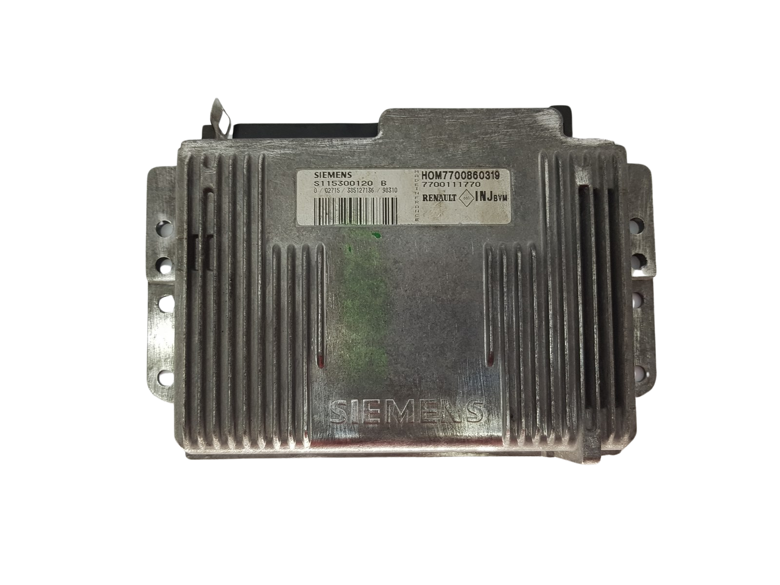 Ohjausyksikkö S115300120B 7700860319 7700111770 Renault Siemens 3153 main product photo