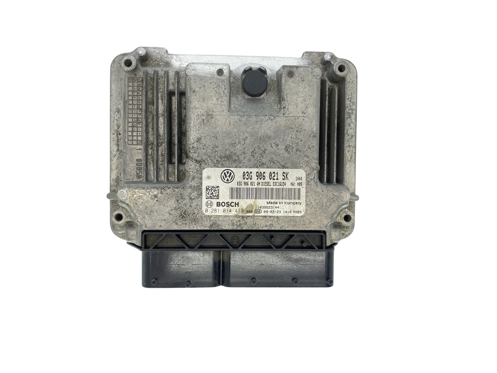 Ohjausyksikkö 03G906021SK 0281014419 VW Seat Bosch 62430 main product photo