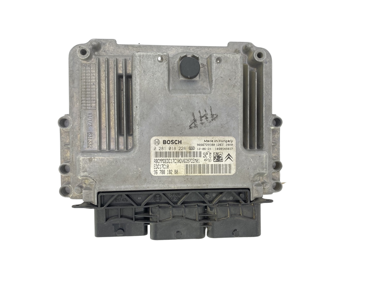 Ohjausyksikkö 9678818280 0281018228 9666729580 PSA Bosch 59735 main product photo