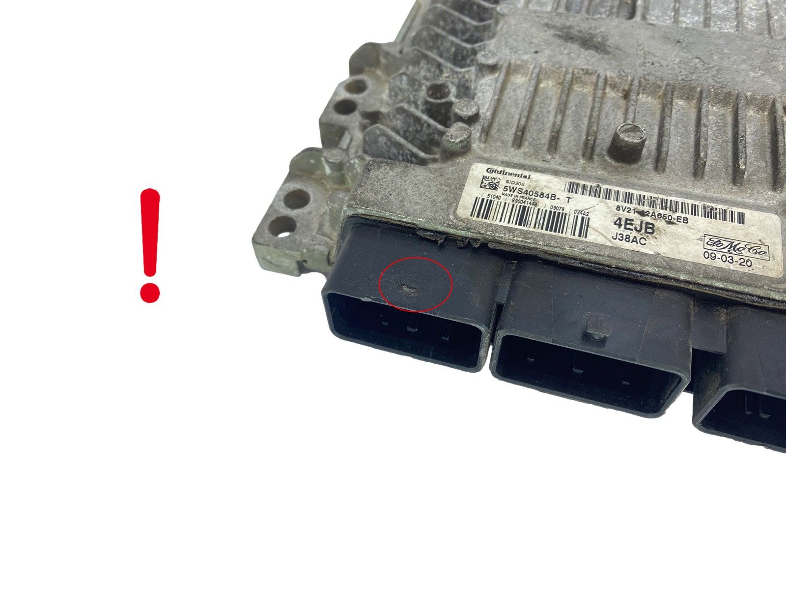 Ohjausyksikkö 8V21-12A650-EB 5WS40584B-T Ford Continental 61837 main product photo