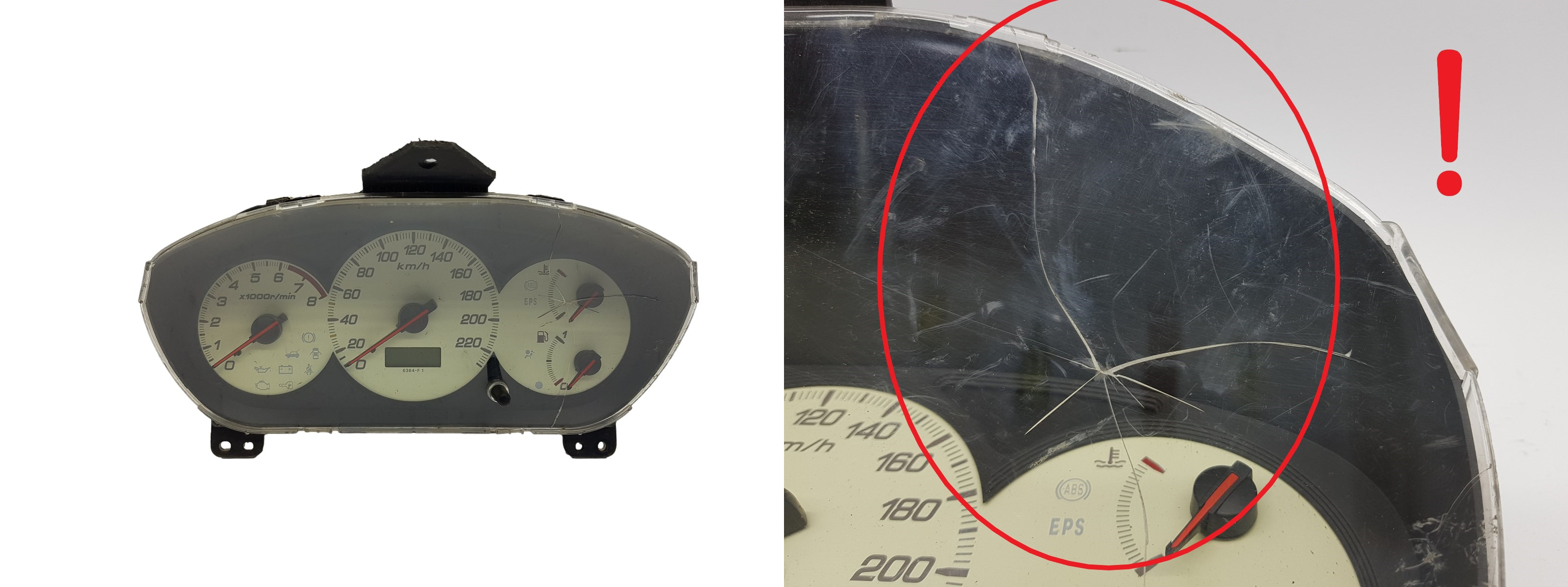 Kierroslukumittari Honda Civic HR0291215 78100R120 1554 main product photo