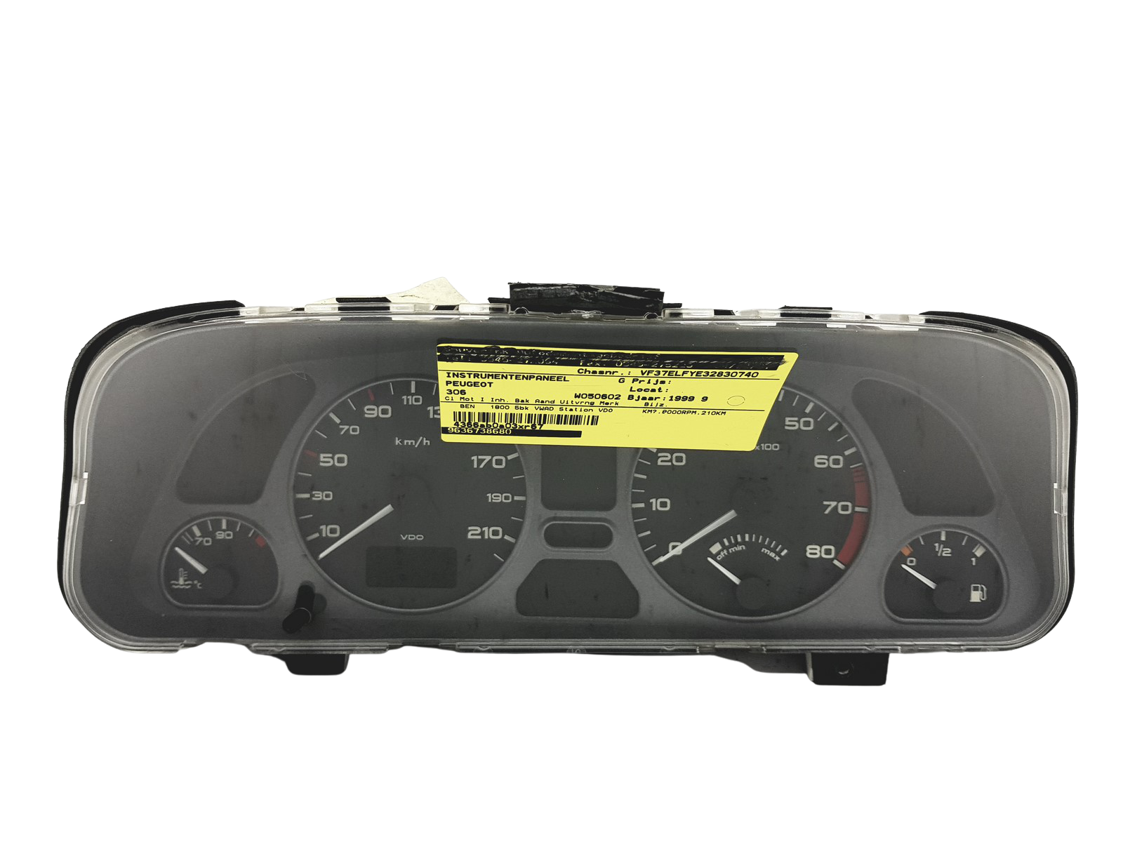 Nopeusmittari Peugeot 306 9636738680 110008808108 49474 main product photo