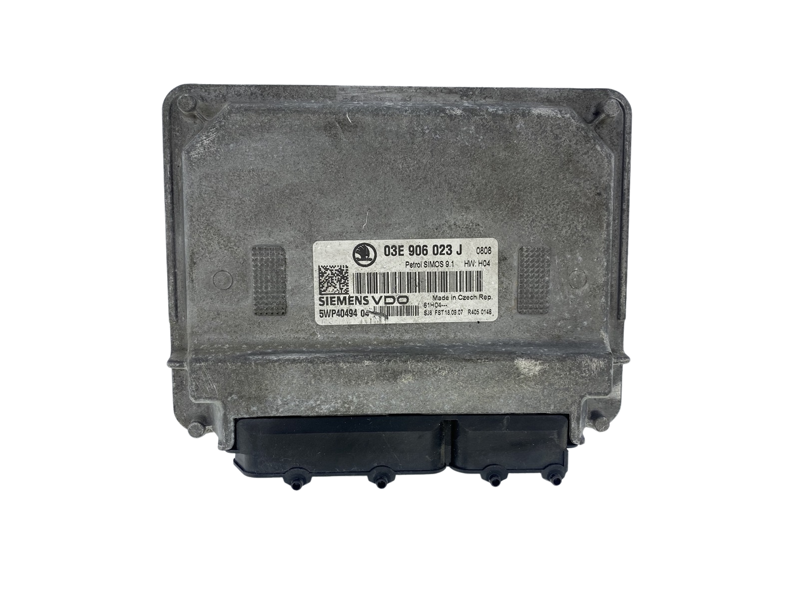 Ohjausyksikkö 03E906023J 5WP40804 04 VW Siemens 51020 main product photo