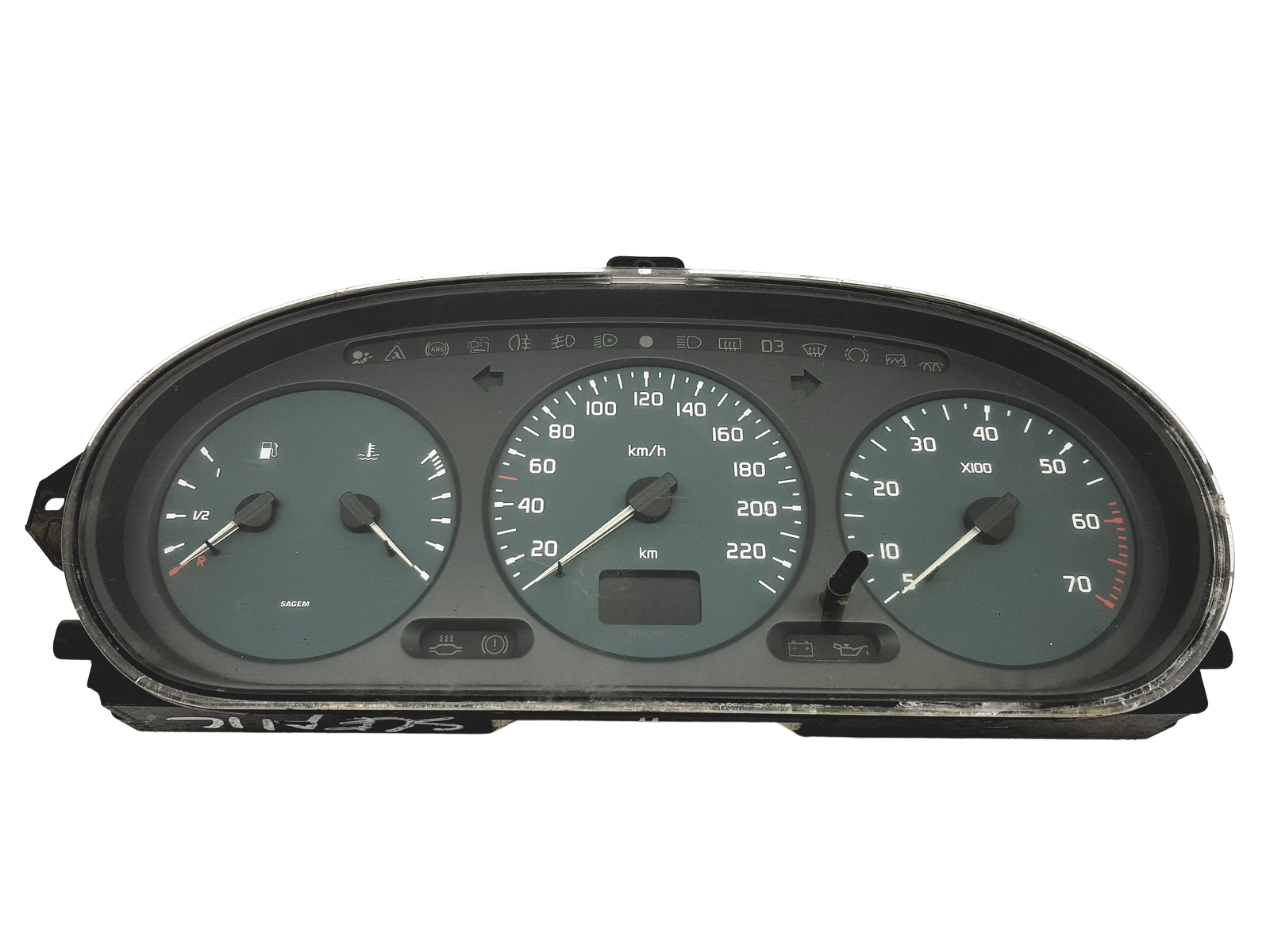 Nopeusmittari Renault Megane 1 Scenic 1 7700844181 D 40791 main product photo