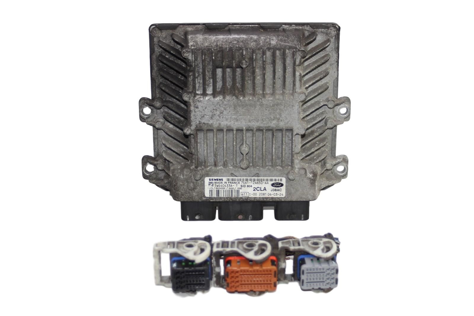 Moottorin Ohjausyksikkö 7S61-12A650-AA 5WS40433A-T SID 804 Ford 2382 main product photo