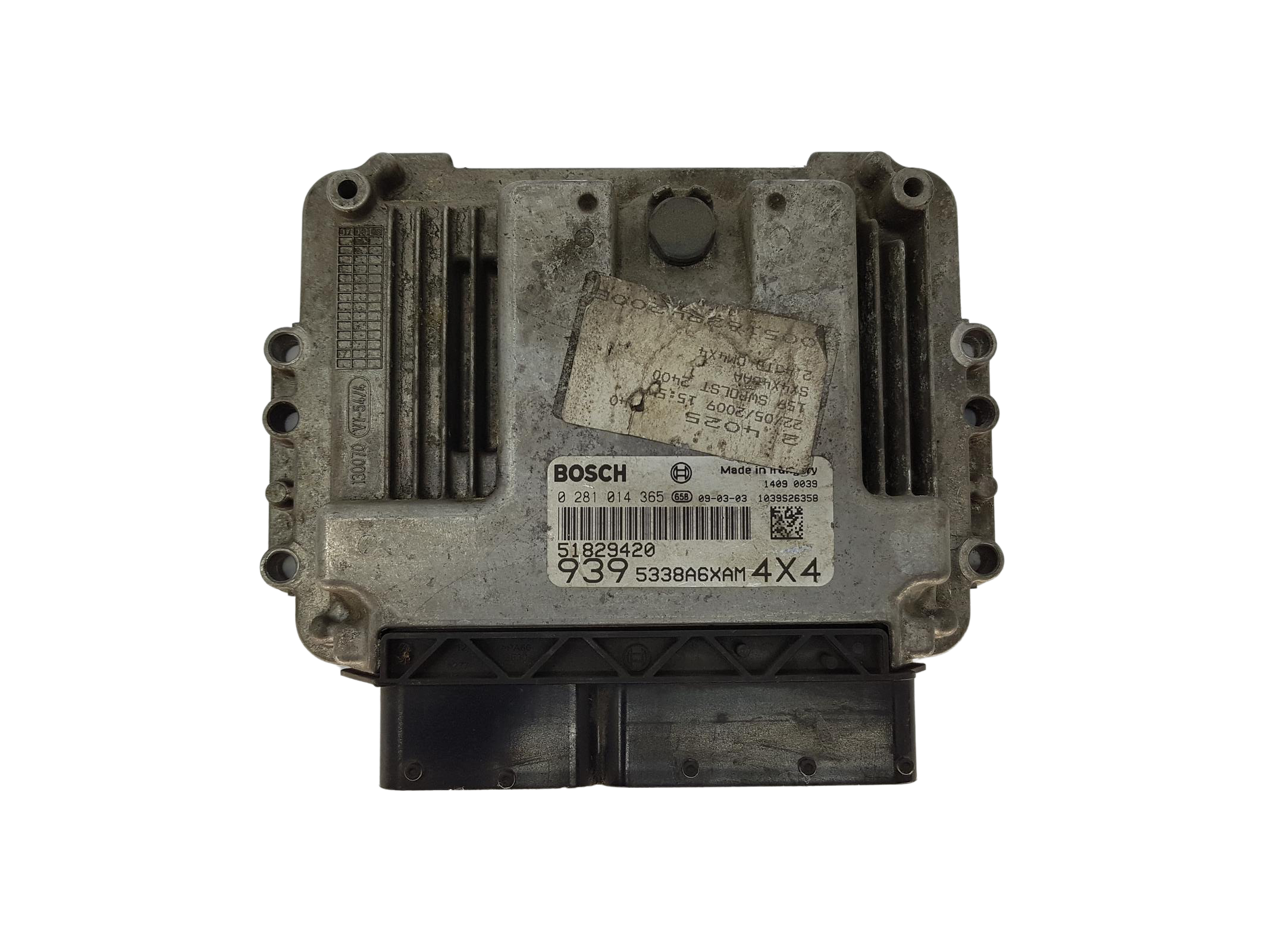 Ohjausyksikkö 0281014365 51829420 5338A6XAM 4x4 Alfa Romeo Bosch 13769 main product photo