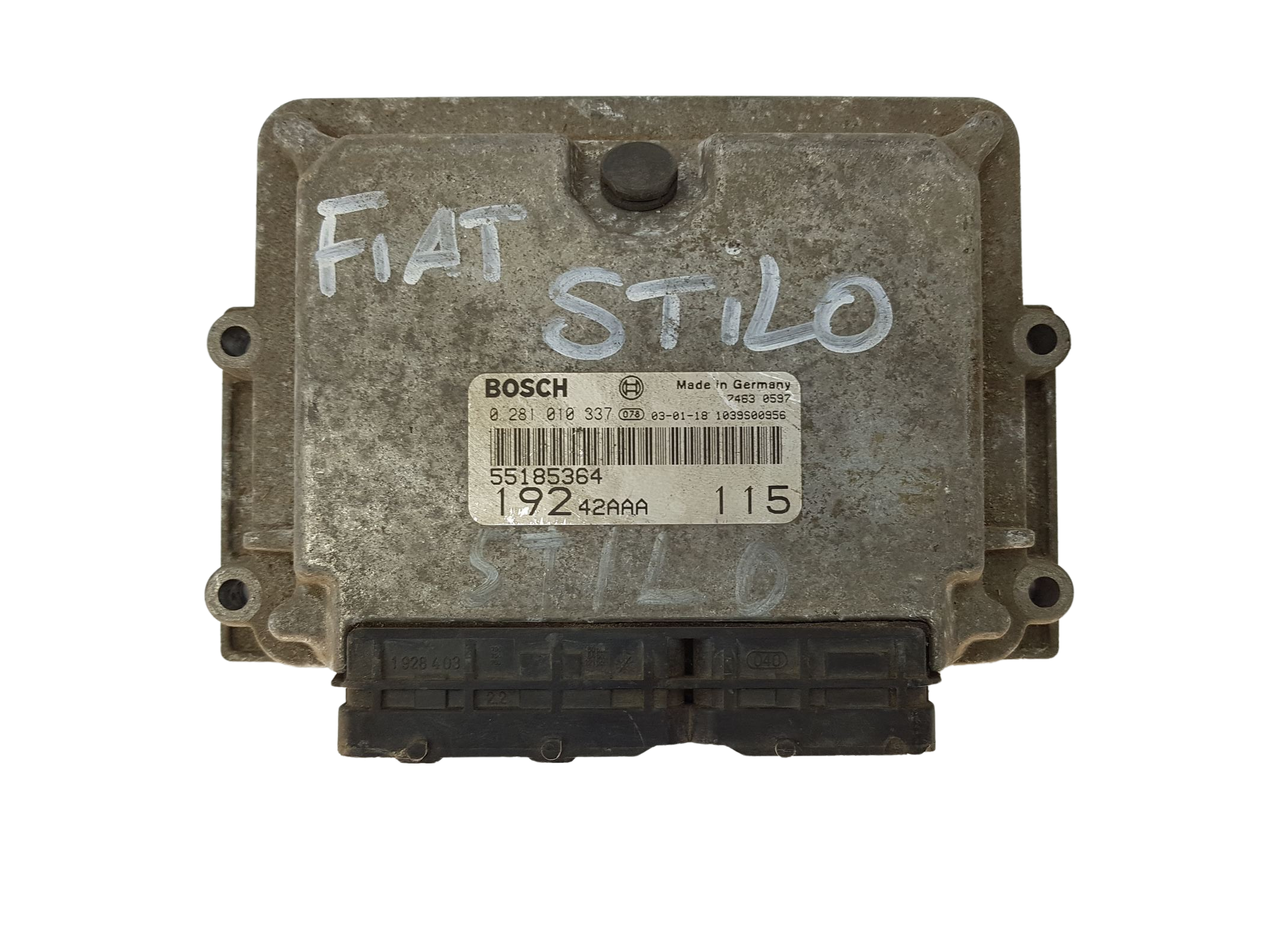 Ohjausyksikkö Fiat 55185364 0281010337 19242AAA Bosch 15403 main product photo