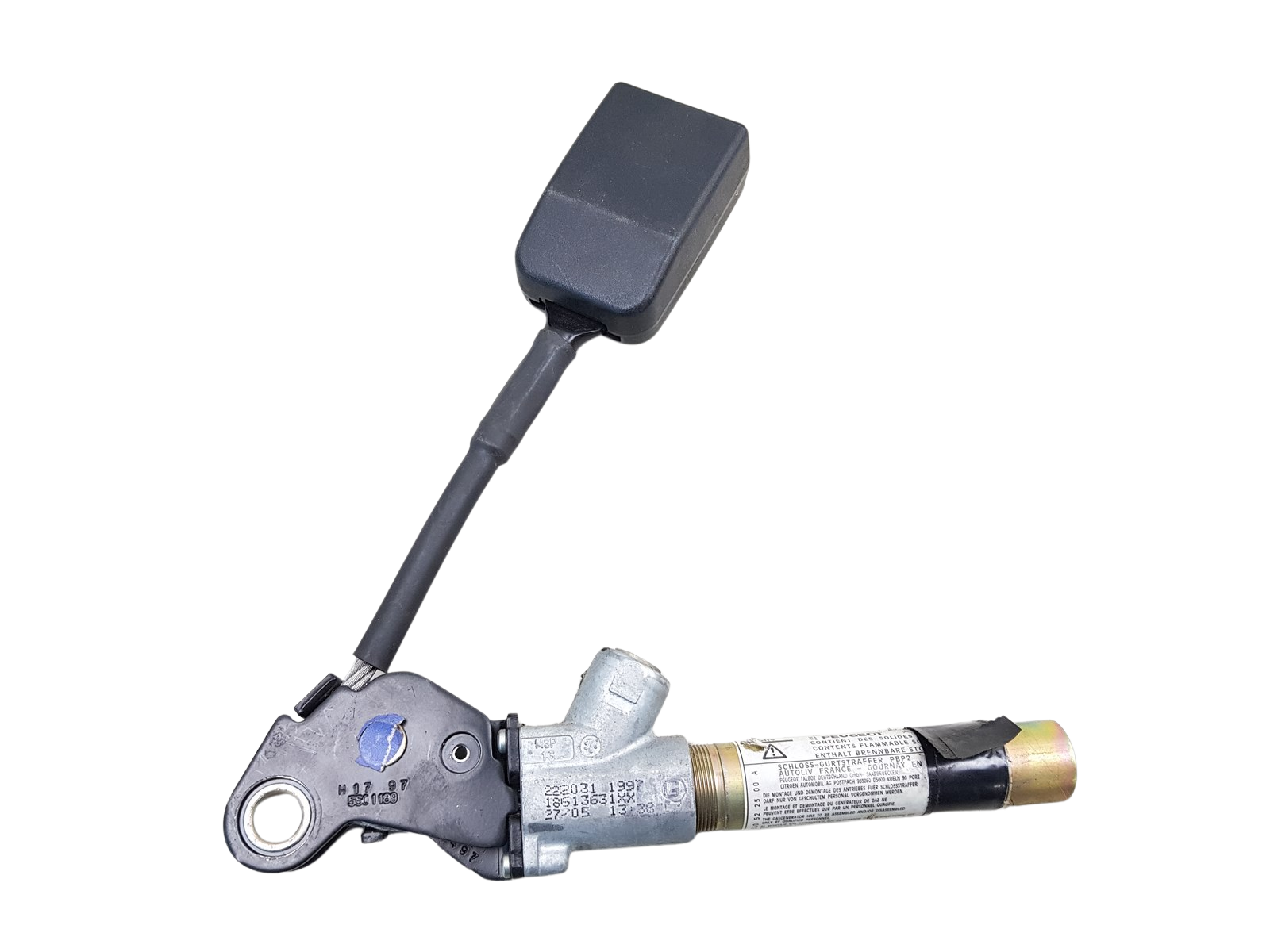 Turvavyön kiinnitin Etu Vasen 18613631XX 8972S1 Citroen Xantia main product photo