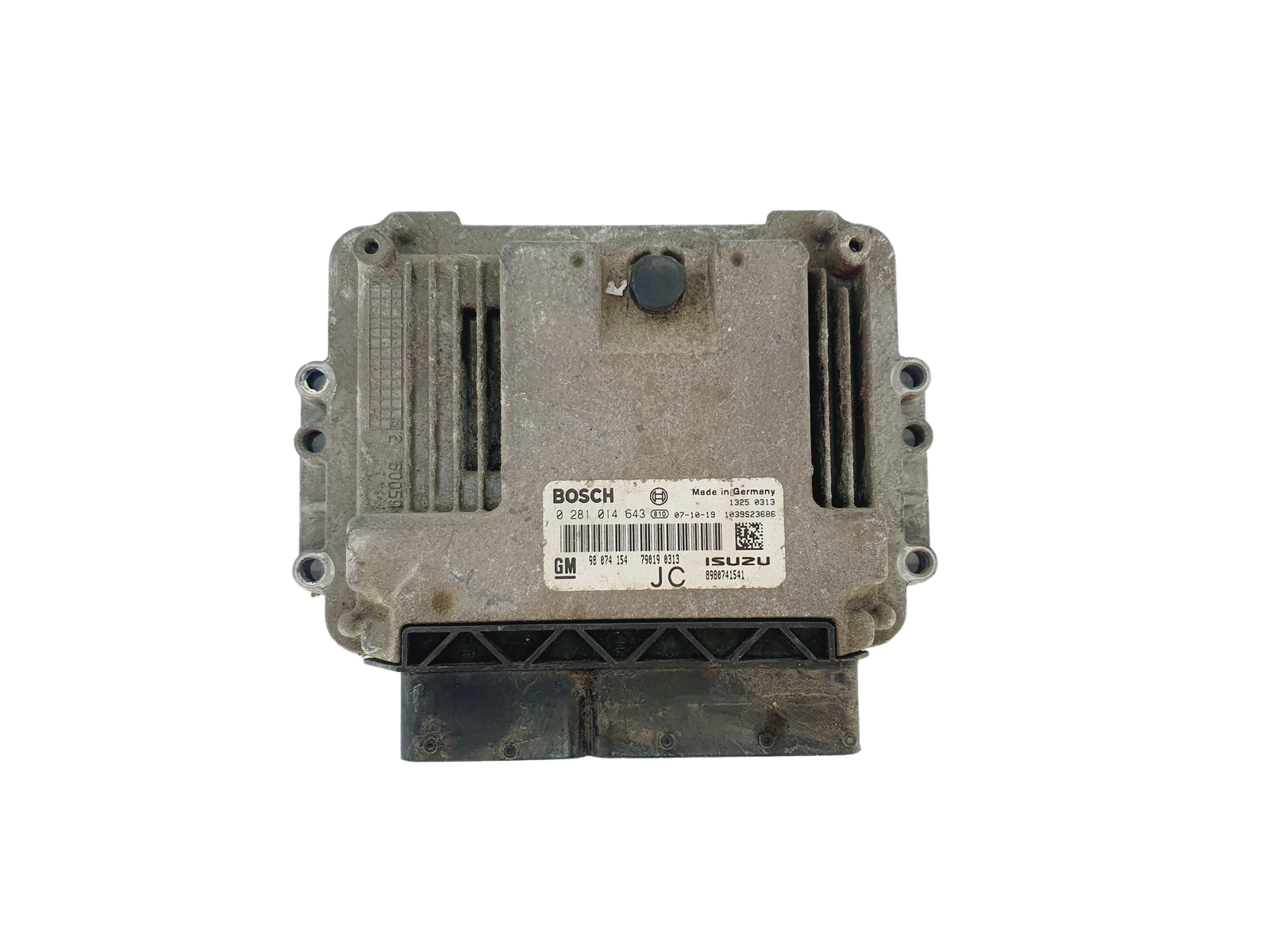 Ohjausyksikkö 98074154JC 0281014643 Opel Bosch 35474 main product photo