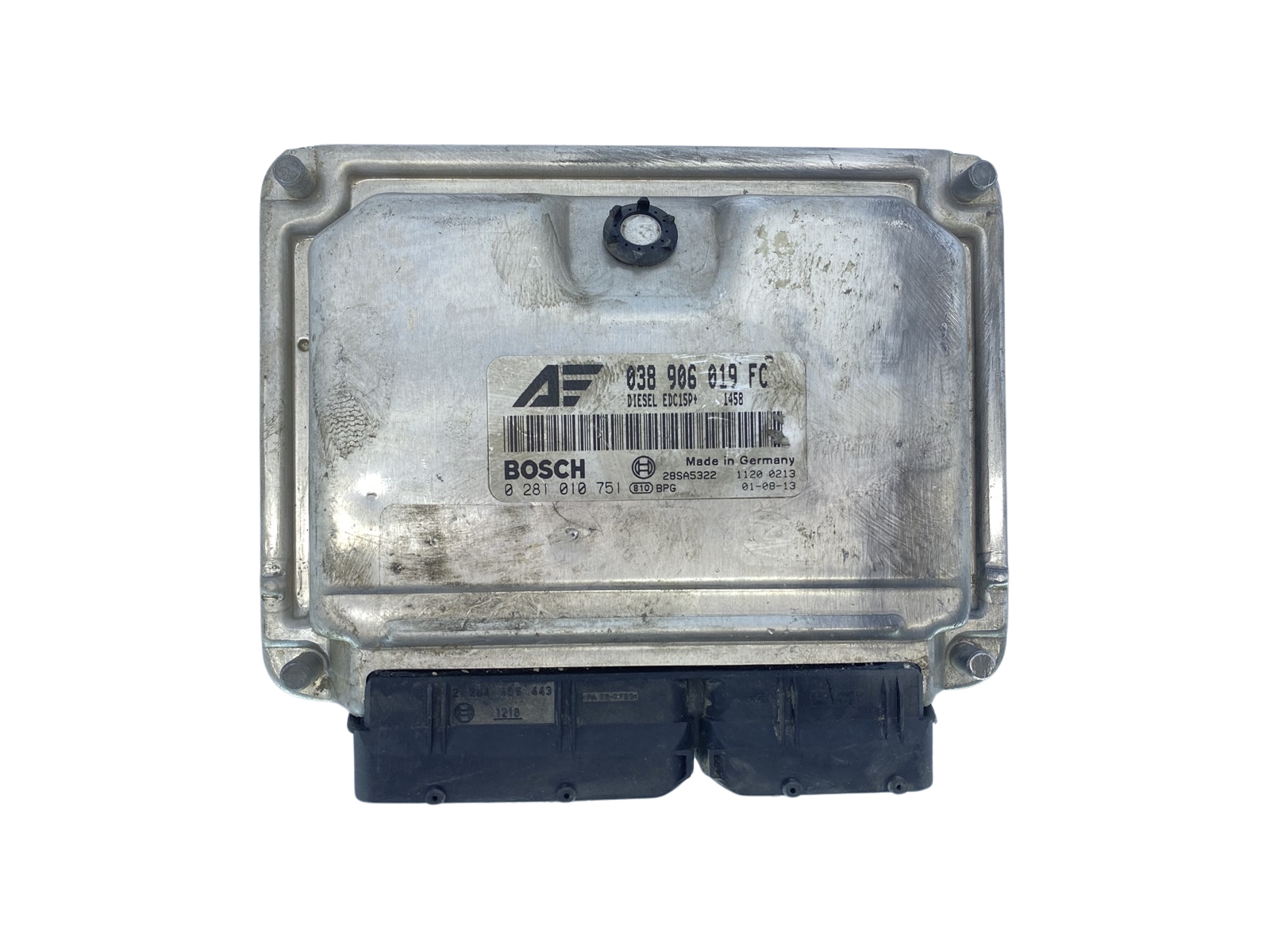 Ohjausyksikkö 038906019FC 0281010751 VW Seat Bosch 63801 main product photo