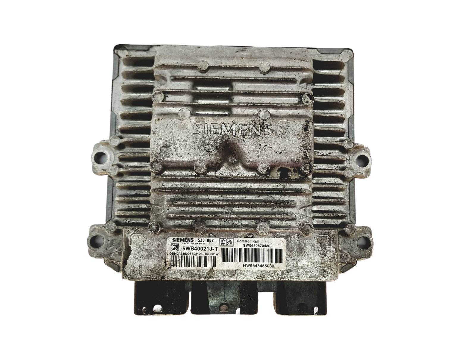 Ohjausyksikkö 9650670480 9643455080 5WS40021J-T SID802 PSA Siemens 27922 main product photo