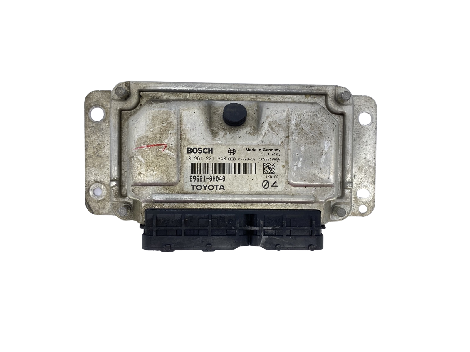 Ohjausyksikkö 89661-0H040 0261201640 Toyota Bosch main product photo