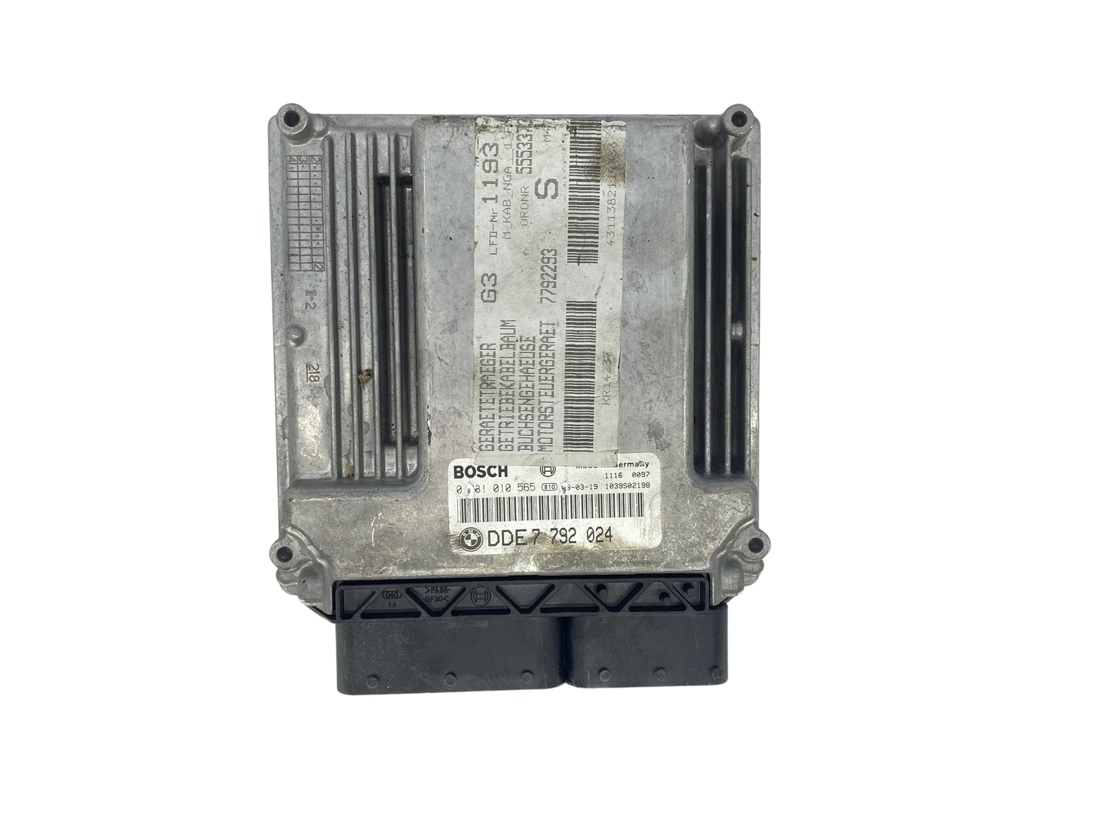 Ohjausyksikkö 7792024 0281010565 BMW Bosch 59829 main product photo