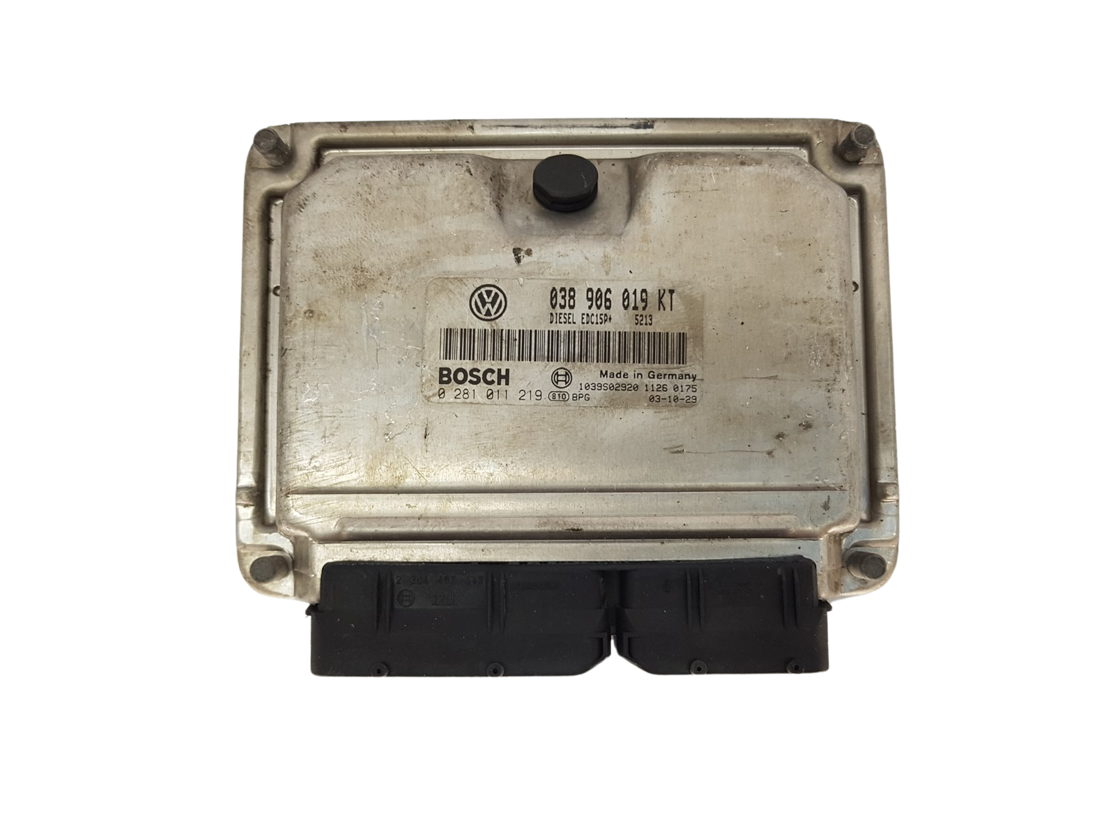 Ohjausyksikkö 038906019KT 0281011219 Seat Skoda Bosch 3550 main product photo