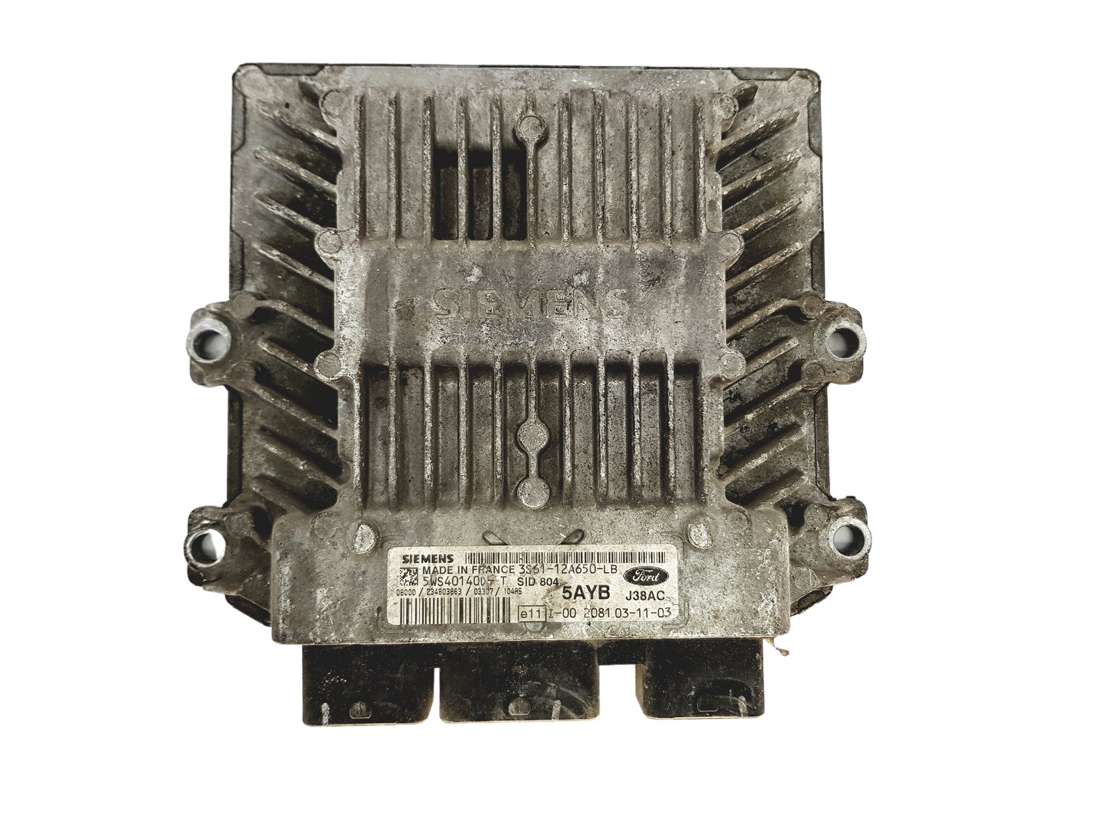 Ohjausyksikkö 3S61-12A650-LB 5WS40140D-T SID 804 Ford Siemens 28206 main product photo