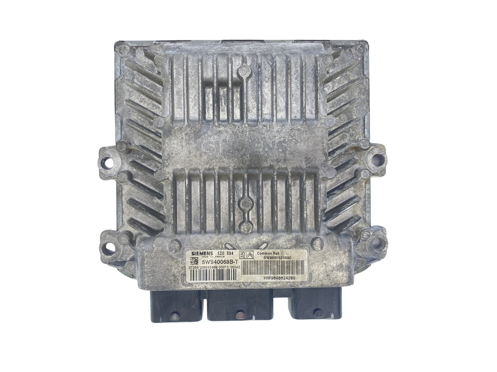 Ohjausyksikkö 9650529880 9648624280 5WS40068B-T SID804 PSA Siemens 63818 main product photo