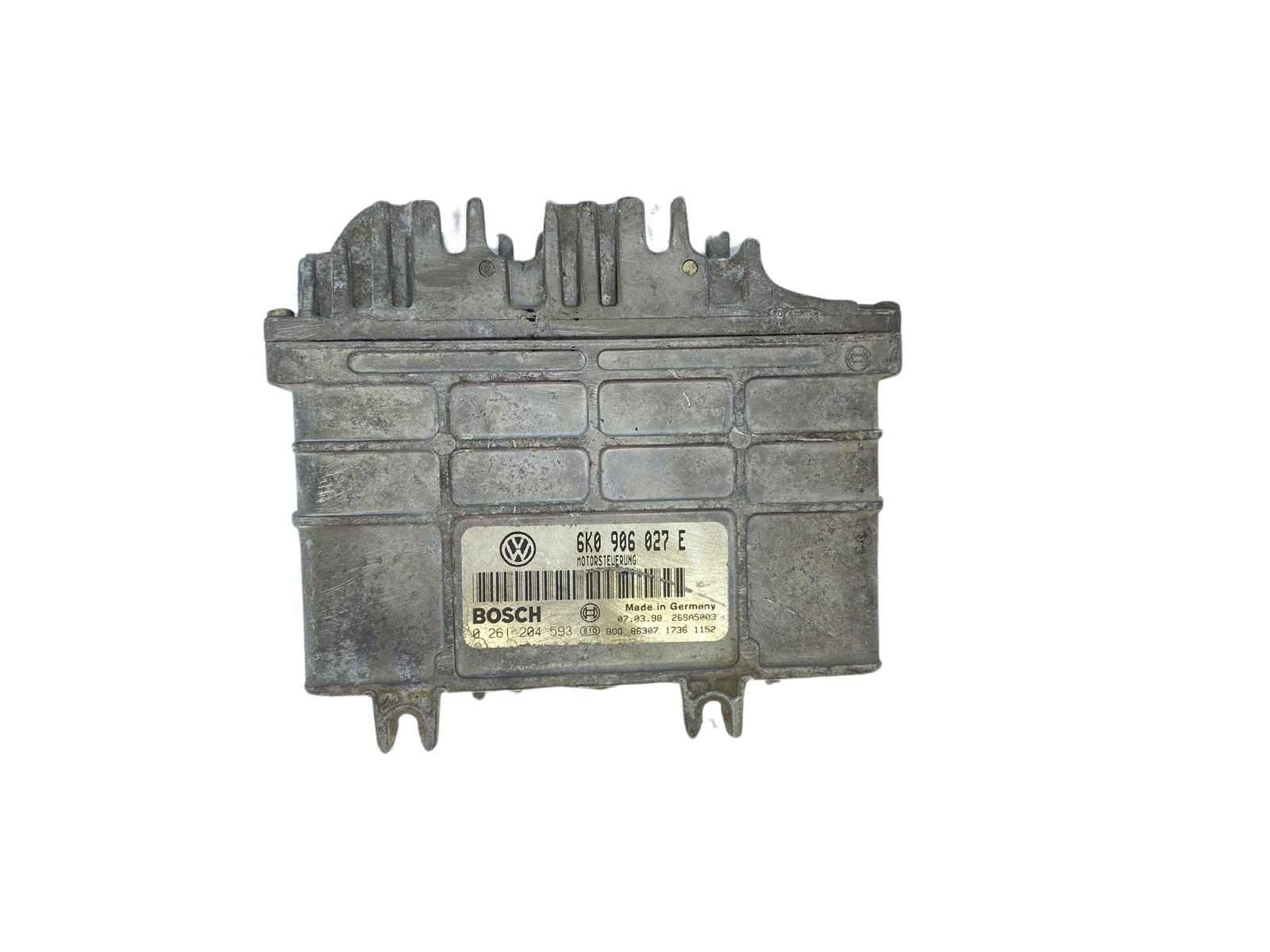 Ohjausyksikkö 0261204593 6K0906027E VW Bosch 61117 main product photo