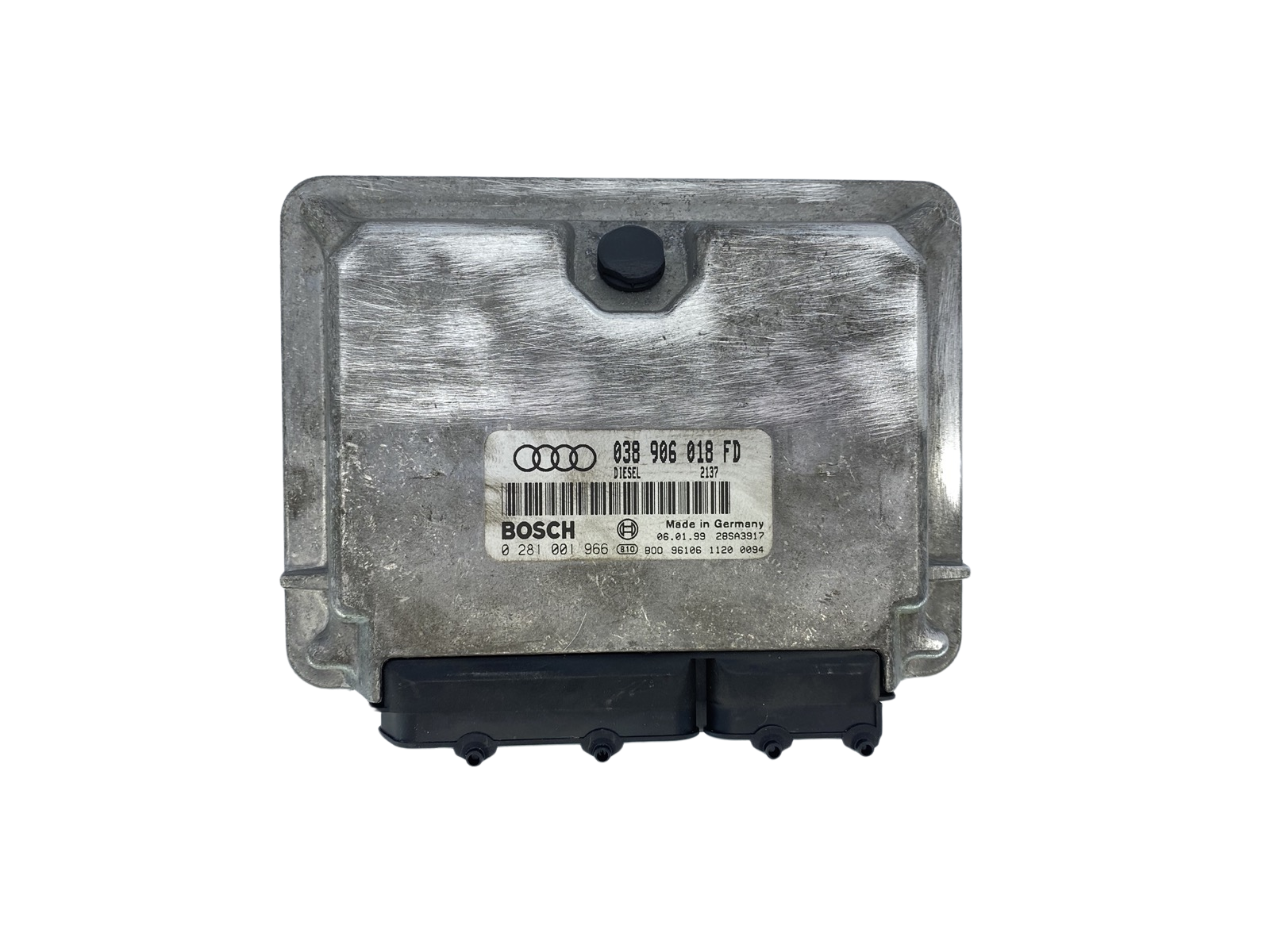 Ohjausyksikkö 038906018FD 0281001966 Audi Bosch 62903 main product photo