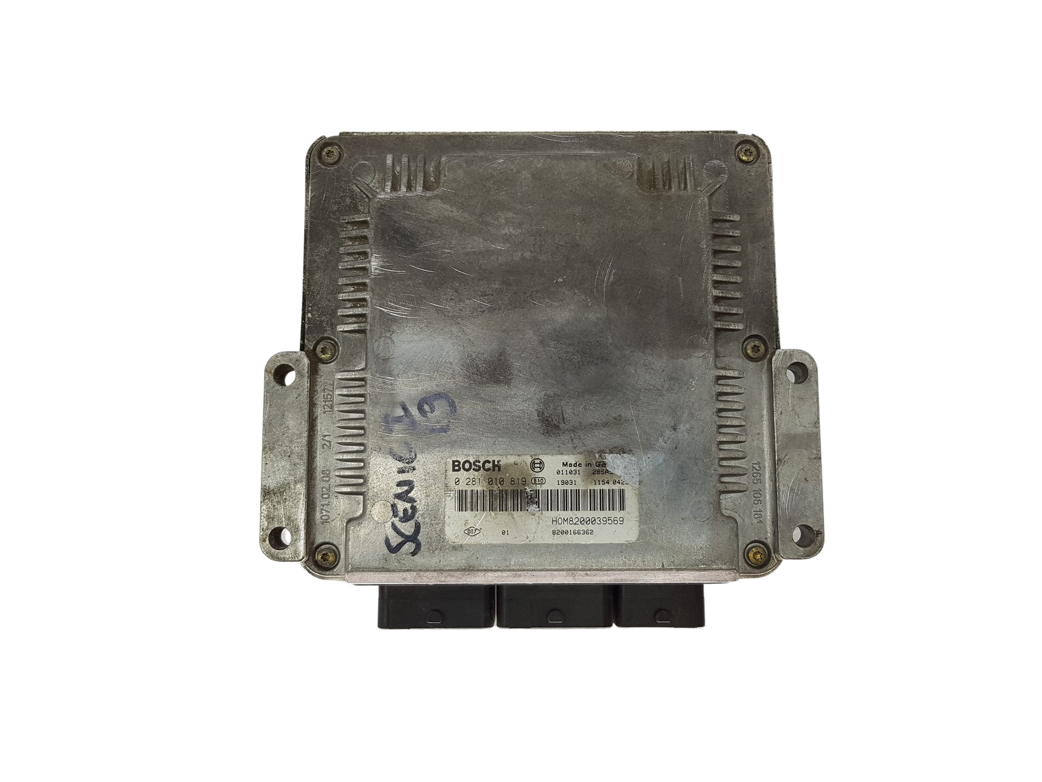 Ohjausyksikkö 0281010819 8200039569 8200166362 Renault Bosch 18060 main product photo