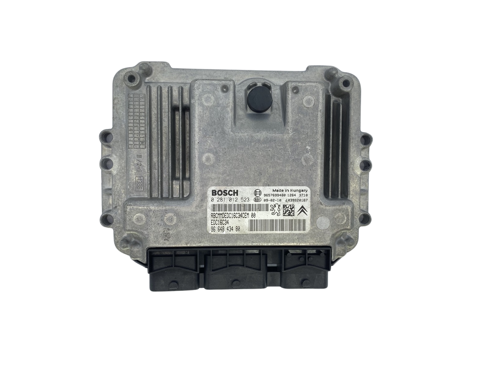 Ohjausyksikkö 0281012523 9664843480 9657699480 PSA Bosch 60981 main product photo