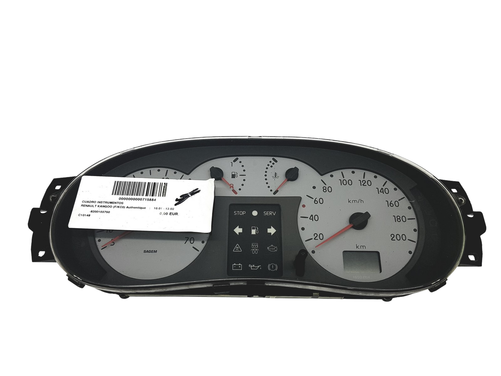 Nopeusmittari Renault Kangoo 1 8200103750 54405 main product photo