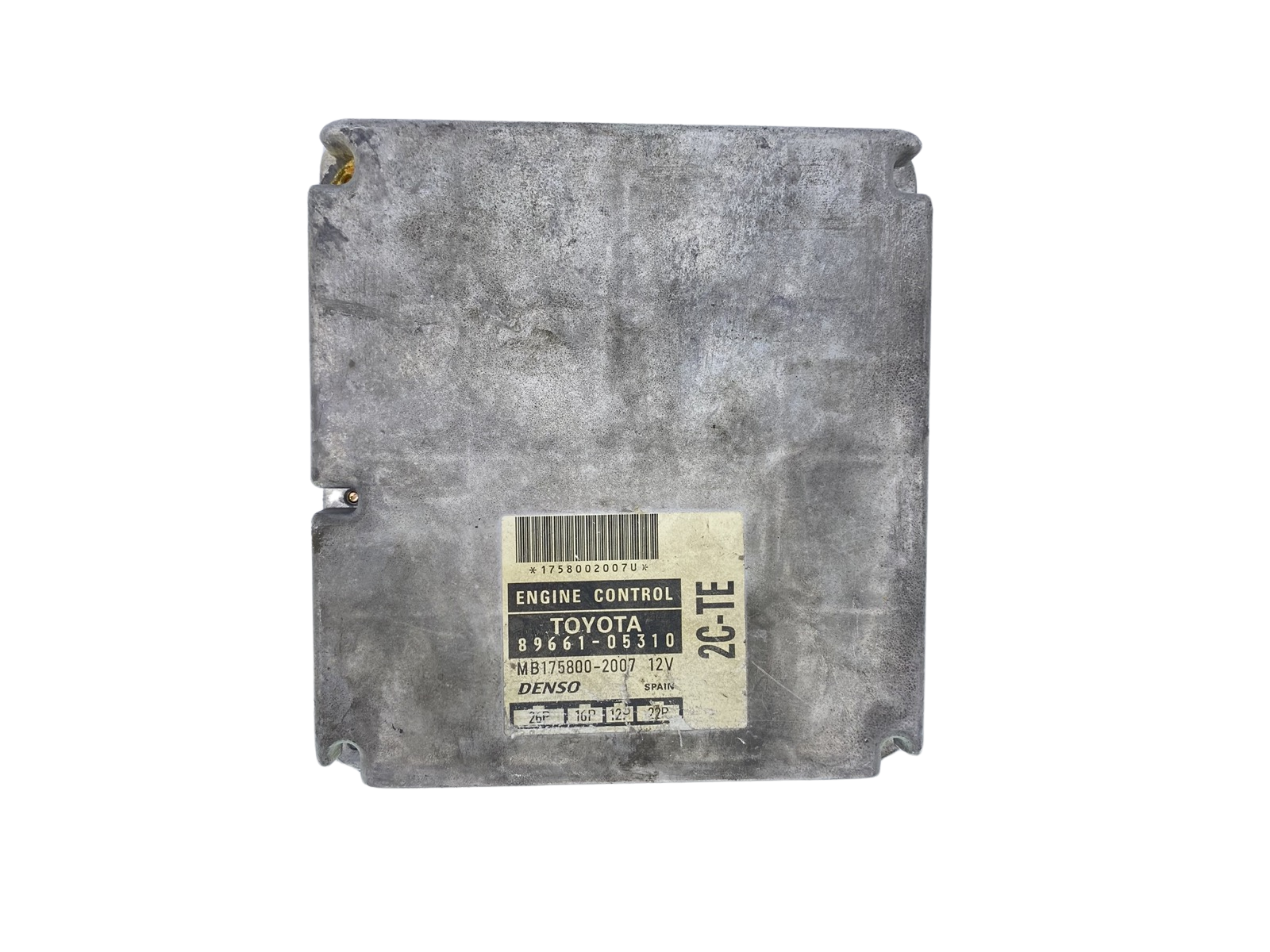 Ohjausyksikkö 89661-05310 MB175800-2008 Toyota Denso 63207 main product photo