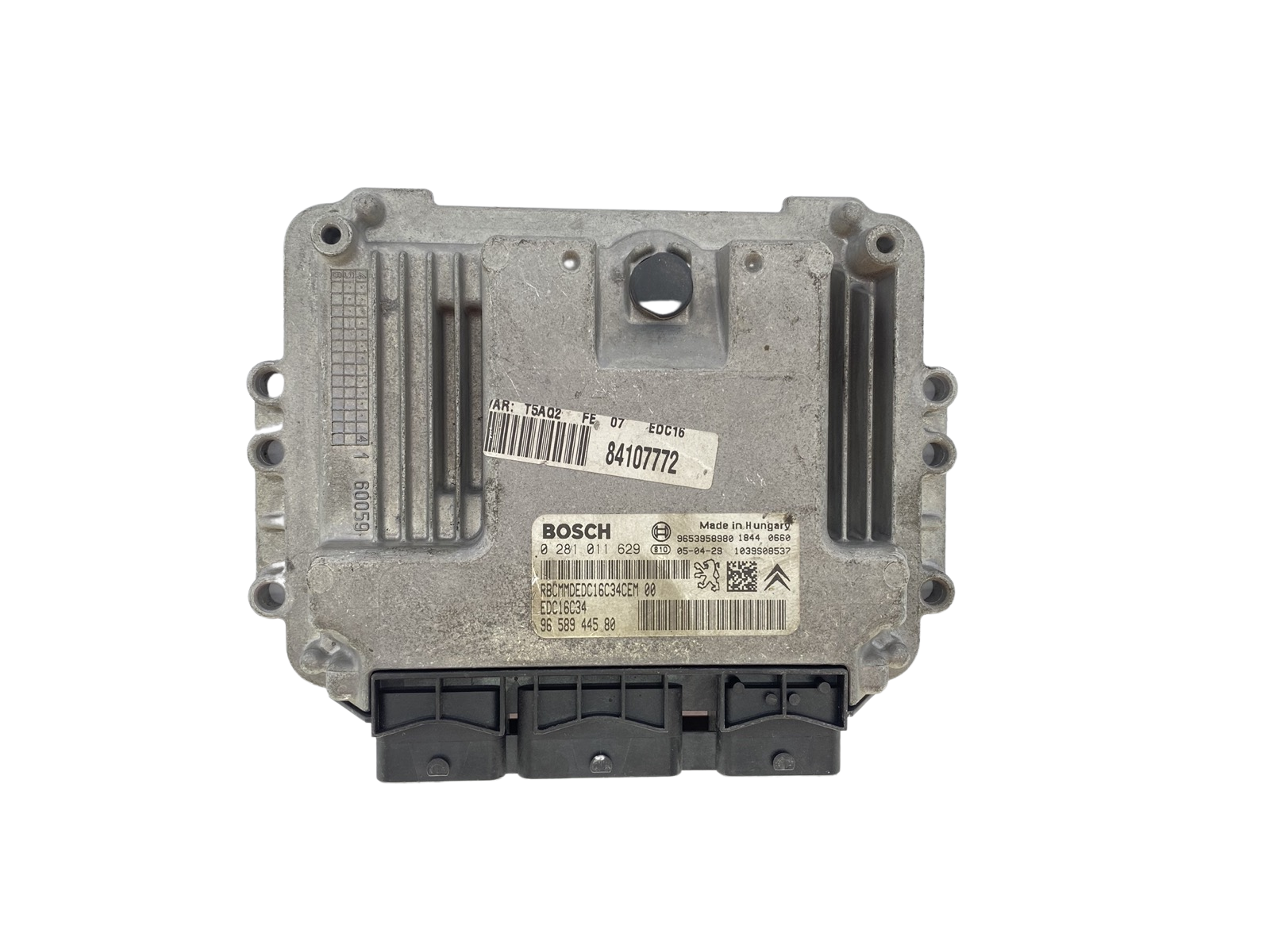 Ohjausyksikkö 0281011629 9658944580 9653958980 PSA Bosch 60581 main product photo