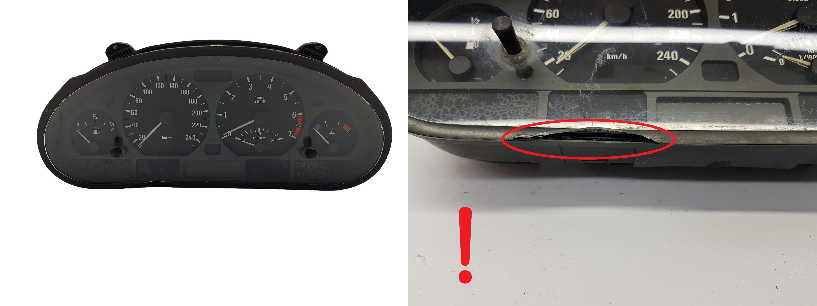 Kierroslukumittari BMW 3 E46 6211 8380144 0263606070 1794 main product photo