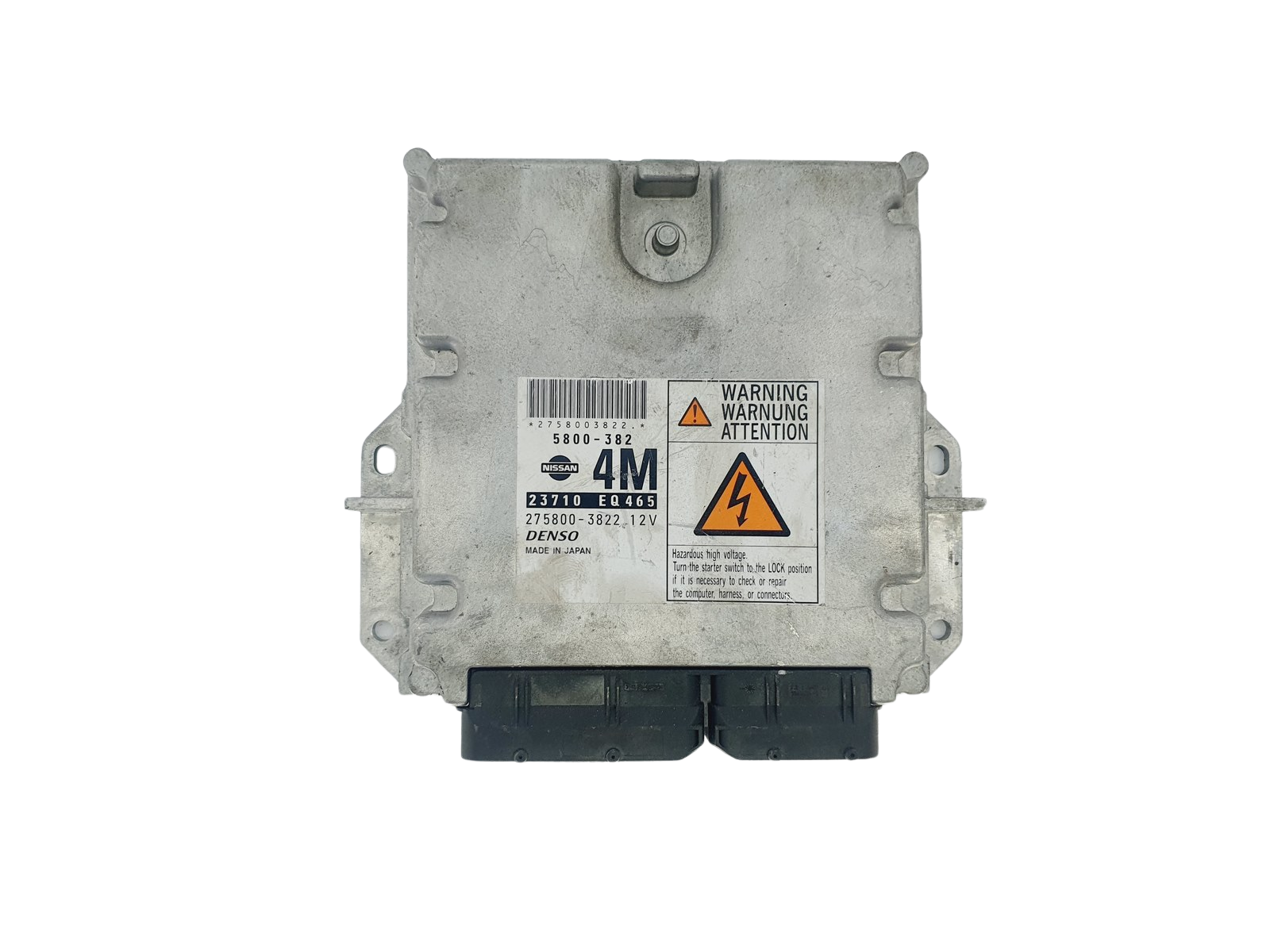 Ohjausyksikkö 275800-3822 23710 EQ465 5800-382 Nissan Denso main product photo