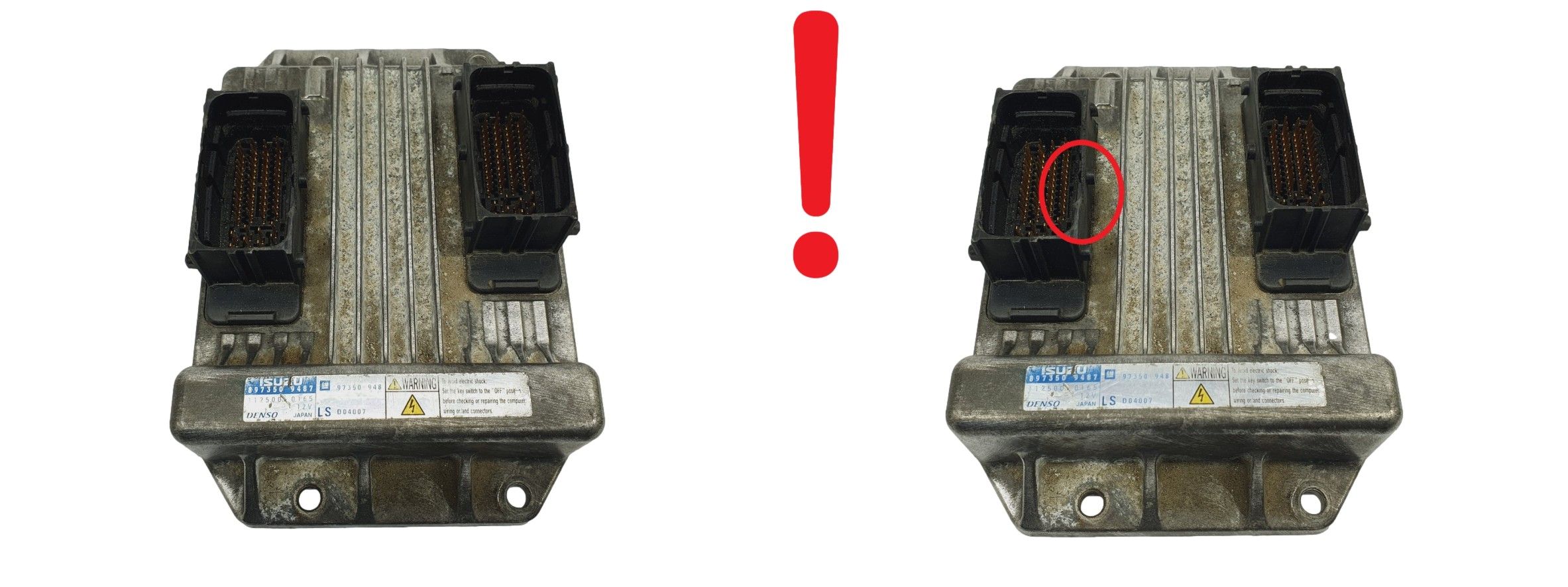 Ohjausyksikkö Opel 97350948 8973509487 112500-0165 Isuzu GM Denso 68462 main product photo
