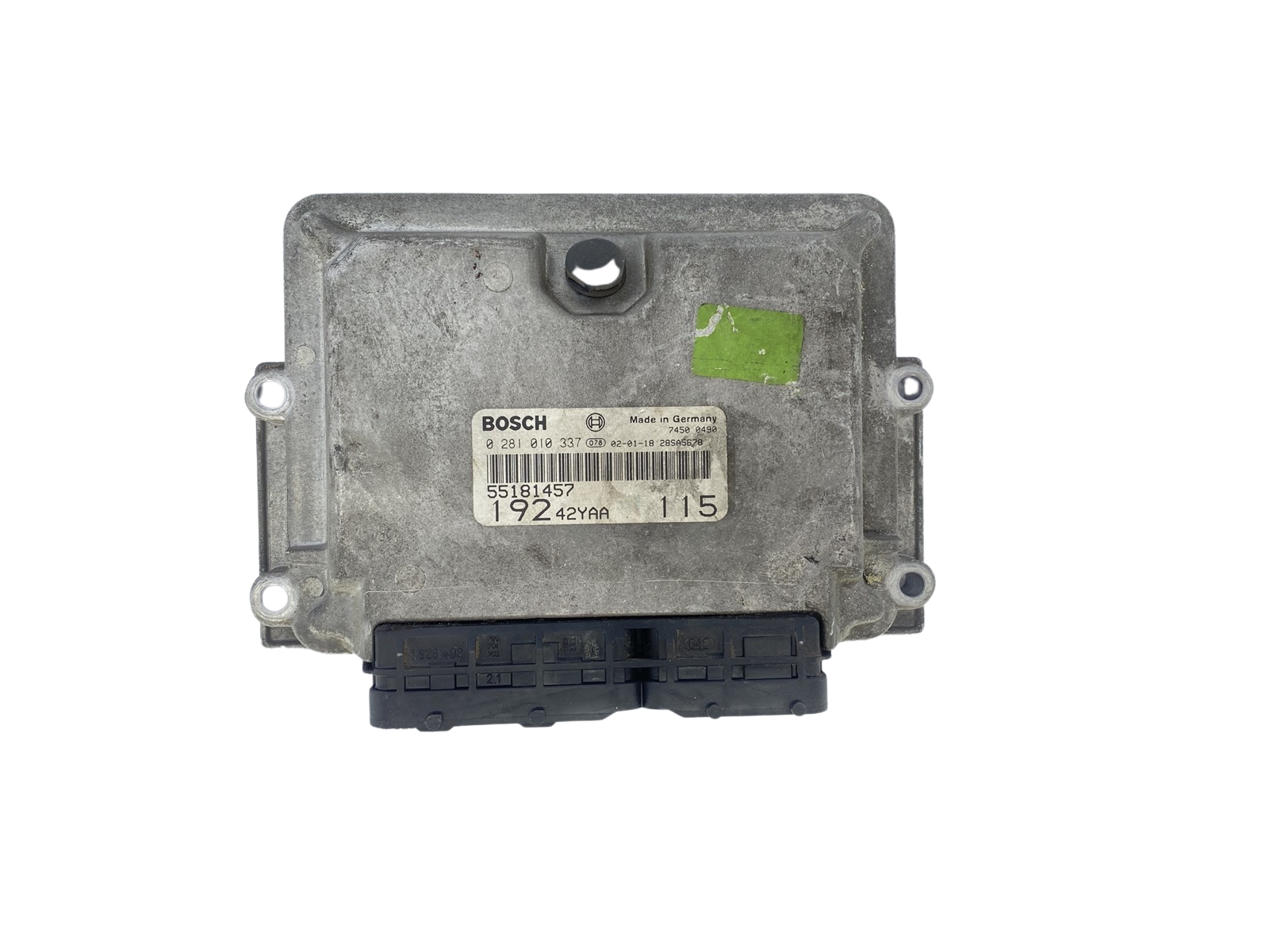 Ohjausyksikkö 55181457 0281010337 19242YAA Fiat Bosch 60472 main product photo
