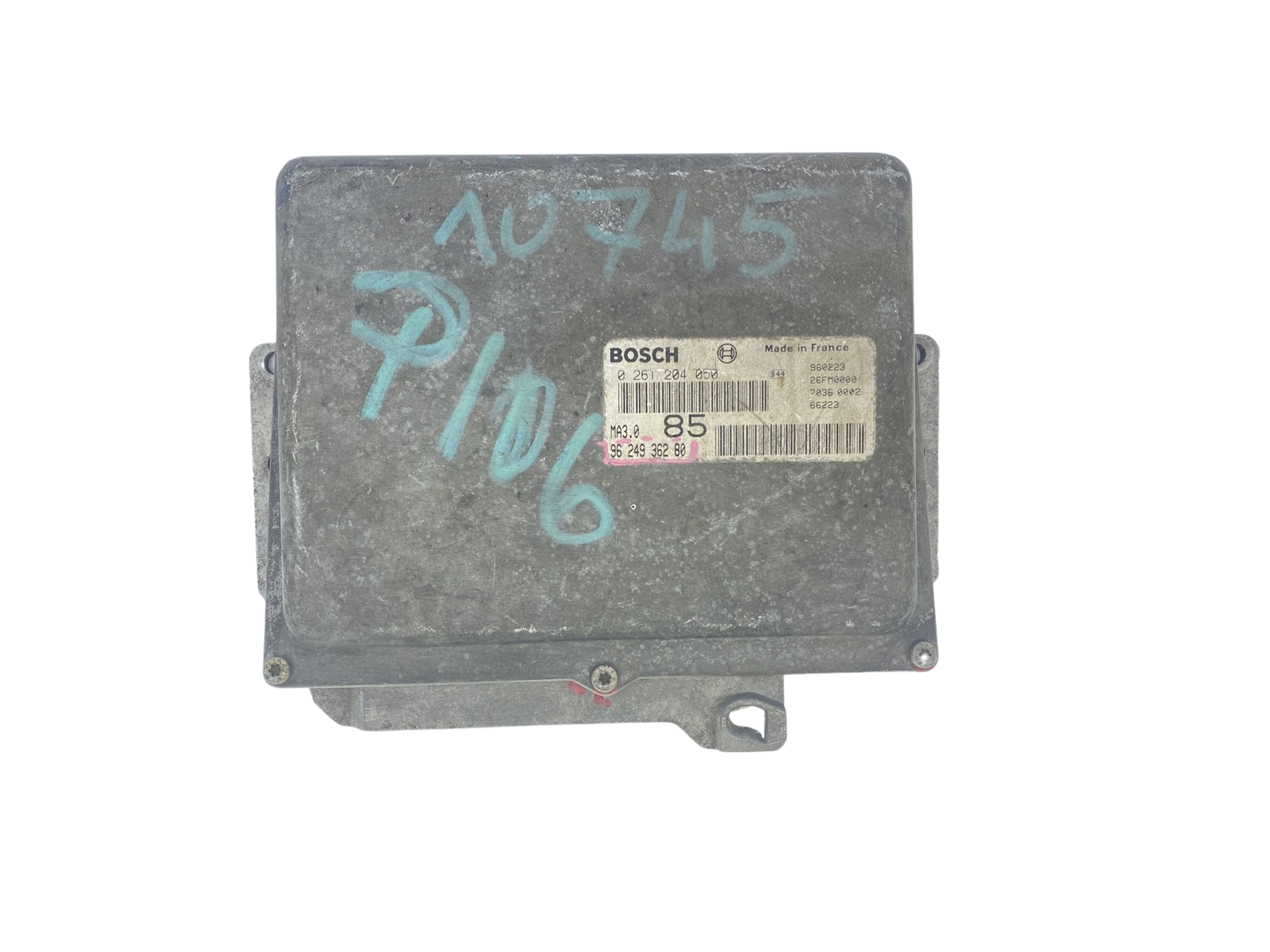 Ohjausyksikkö 0261204050 9624936280 MA3.0 85 PSA Bosch 58763 main product photo