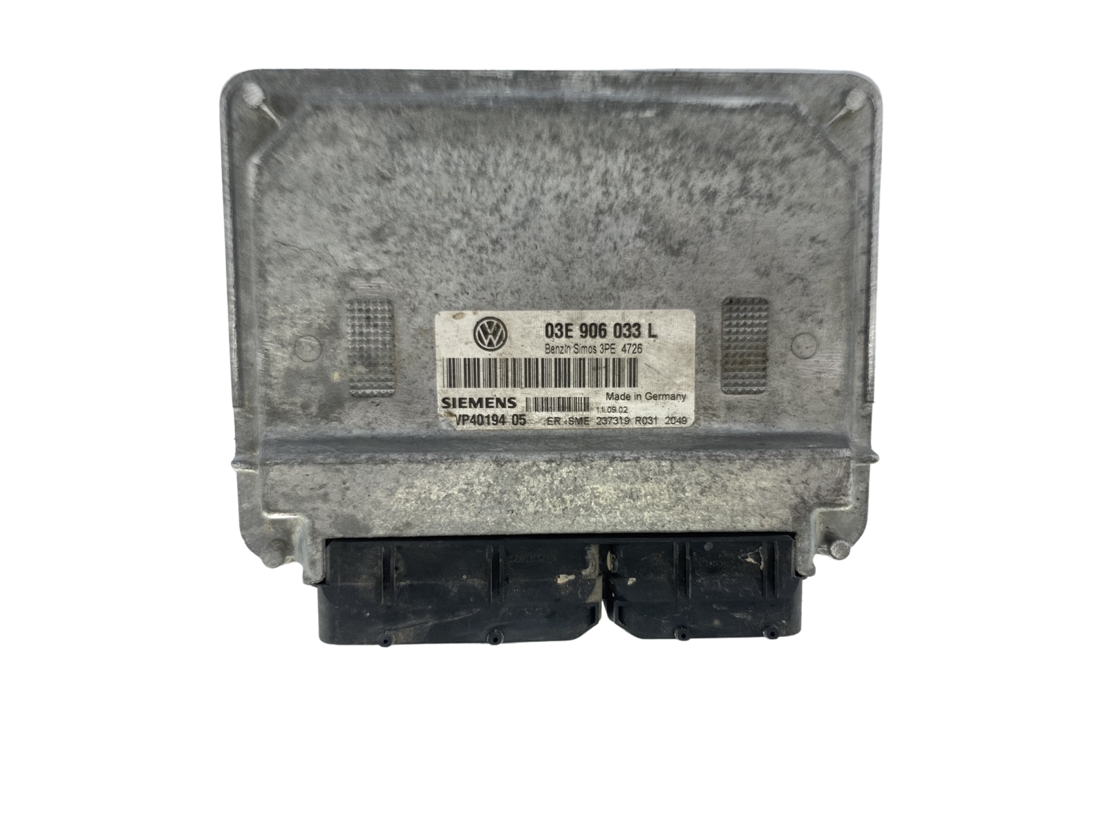Ohjausyksikkö 03E906033L 5WP40194 05 VW Siemens 50115 main product photo
