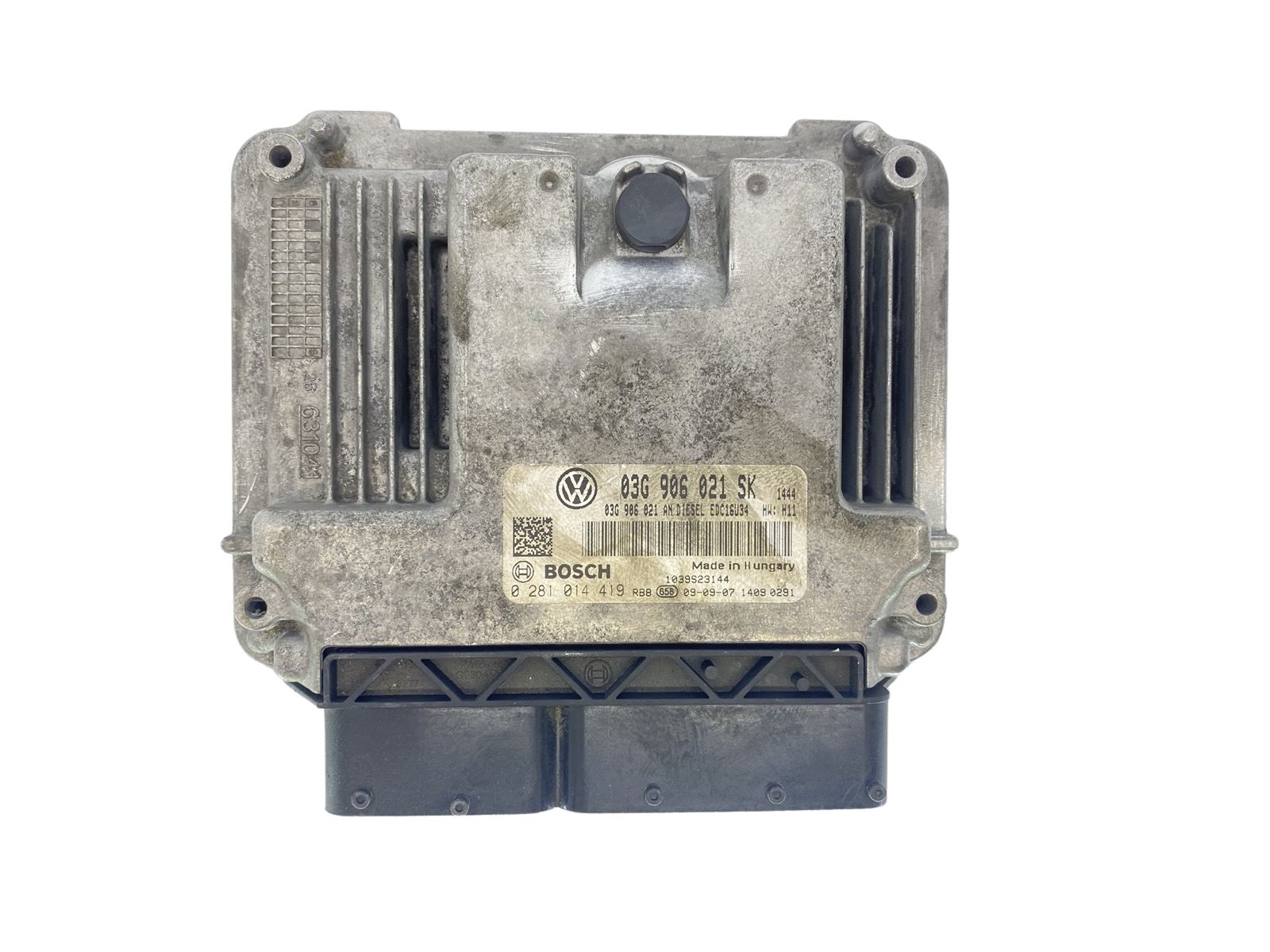Ohjausyksikkö 03G906021SK 0281014419 VW Seat Bosch 63706 main product photo