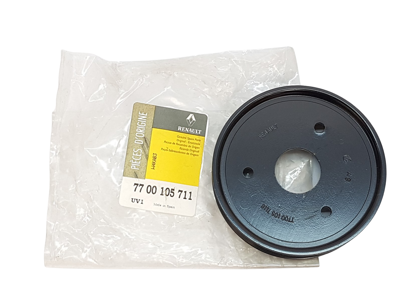 Vesipumpun hihnapyörä Renault 1.9 DCI 7700105711 Uusi Alkuperäinen main product photo
