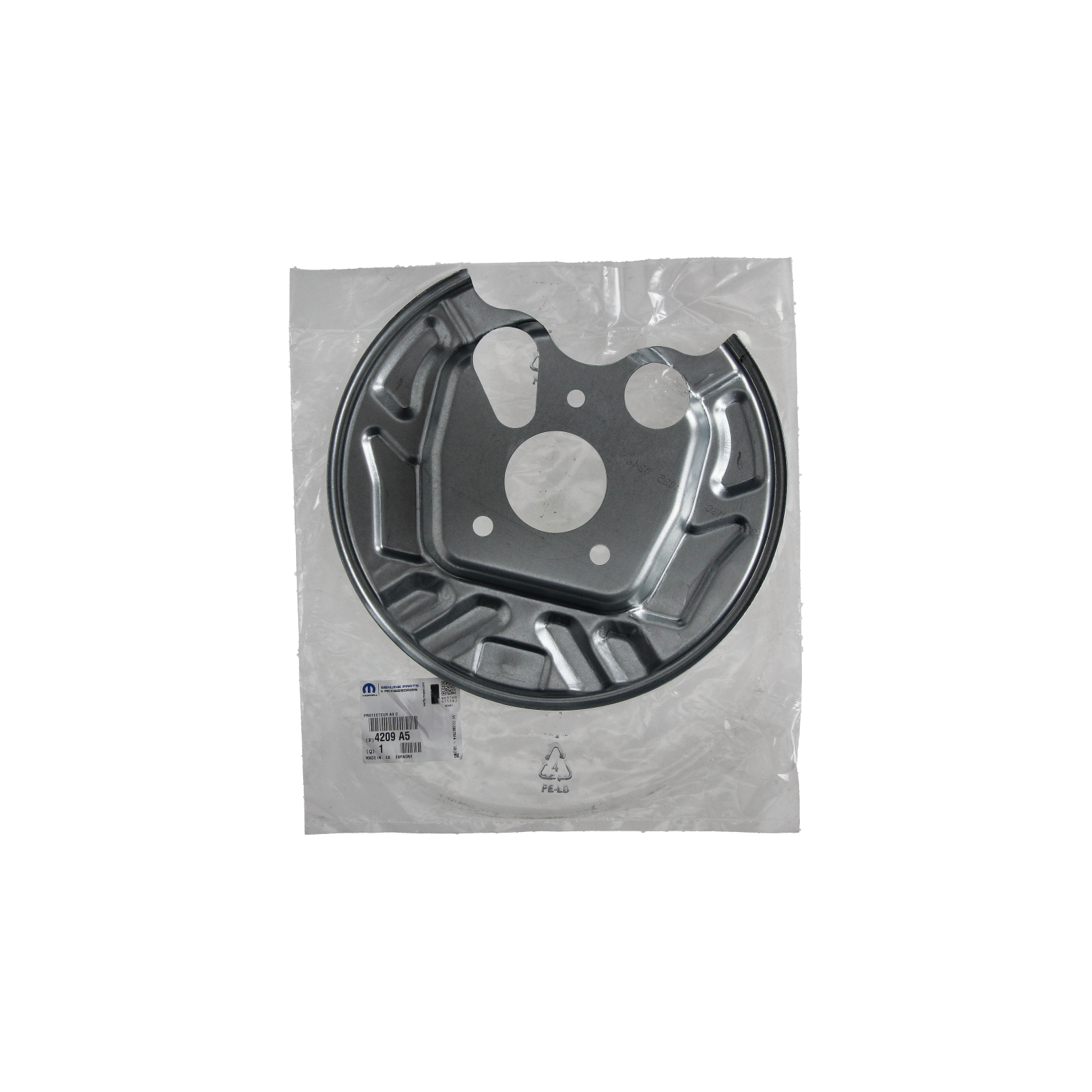Jarrulevyn Pölysuoja Alkuperäinen 4209A5 4209.A5 Citroen Peugeot main product photo