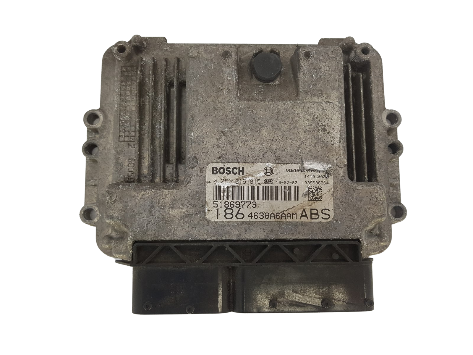 Ohjausyksikkö 0281016815 51869773 4638A6AAM Fiat Bosch 1108 main product photo