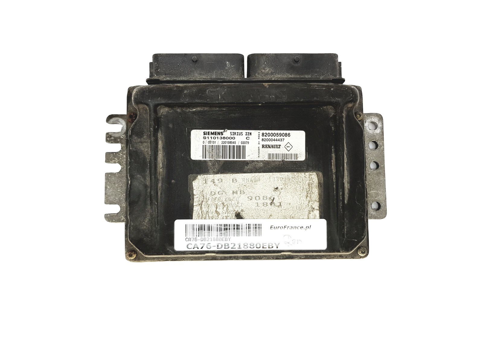 Ohjausyksikkö S110138000C 8200059086 8200044437 Renault Siemens 21880 main product photo