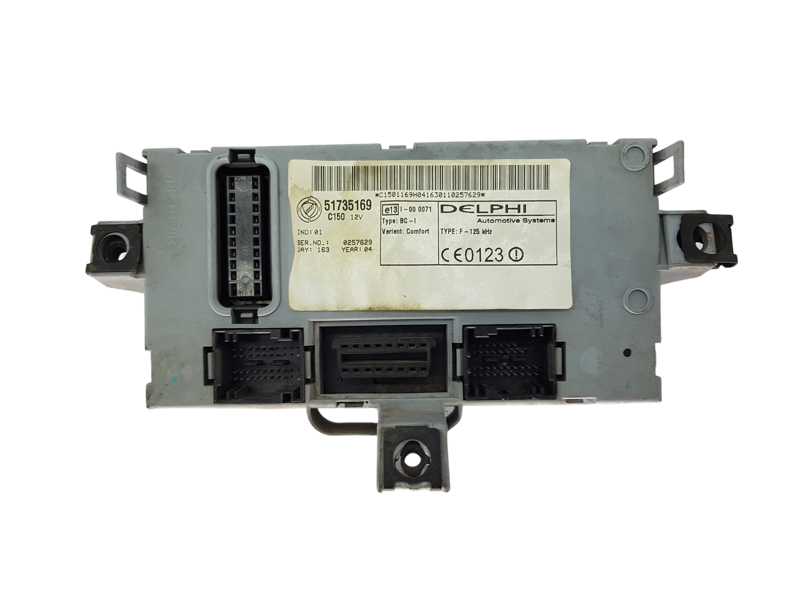 Ohjausyksikkö BSI Fiat 51735169 Delphi 20409 main product photo