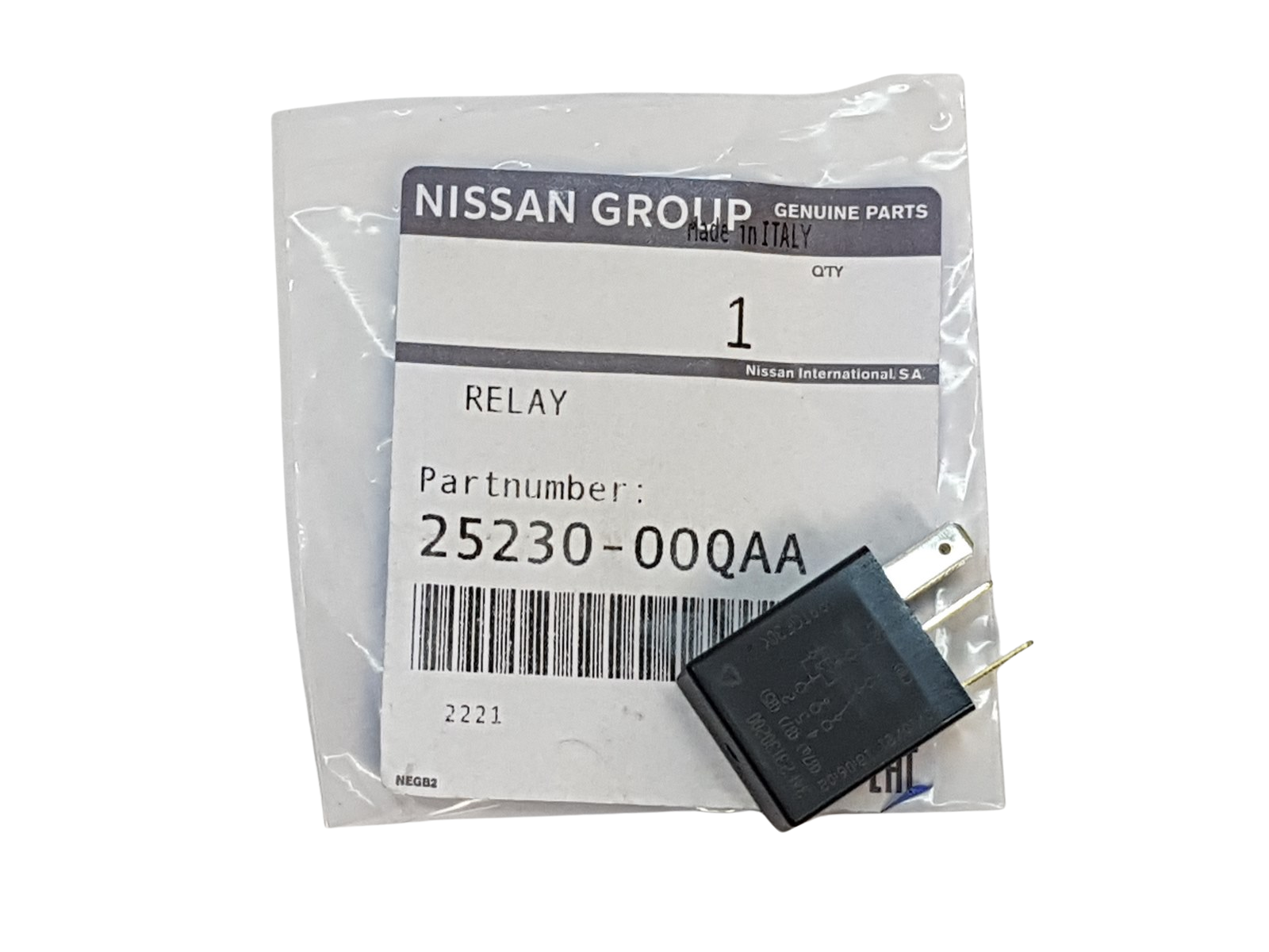 Rele Renault Nissan 2523000QAA Alkuperäinen main product photo
