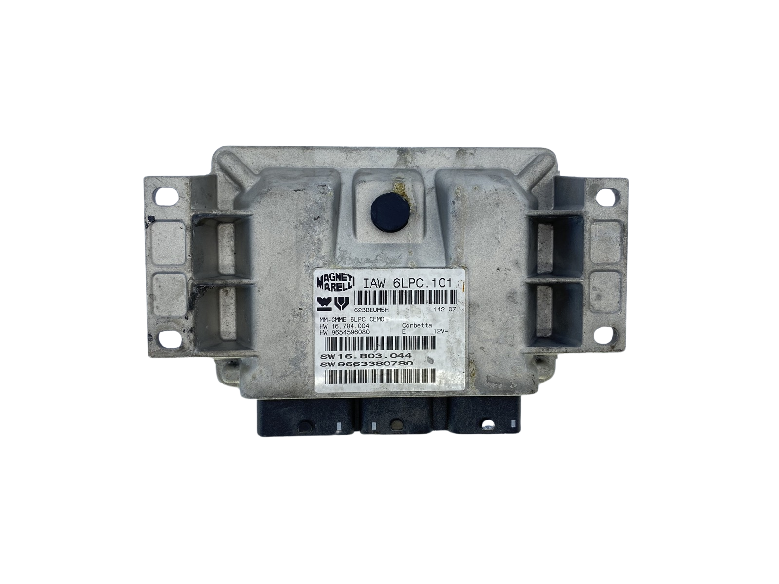Ohjausyksikkö 9663380780 9654596080 IAW6LPC.101 PSA Magneti Marelli 61021 main product photo