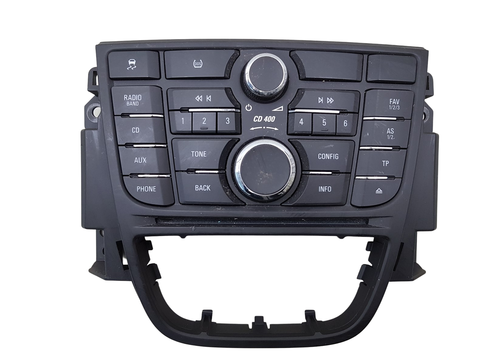 Ohjauspaneeli Radio CD 400 Opel Meriva B 13346043 main product photo