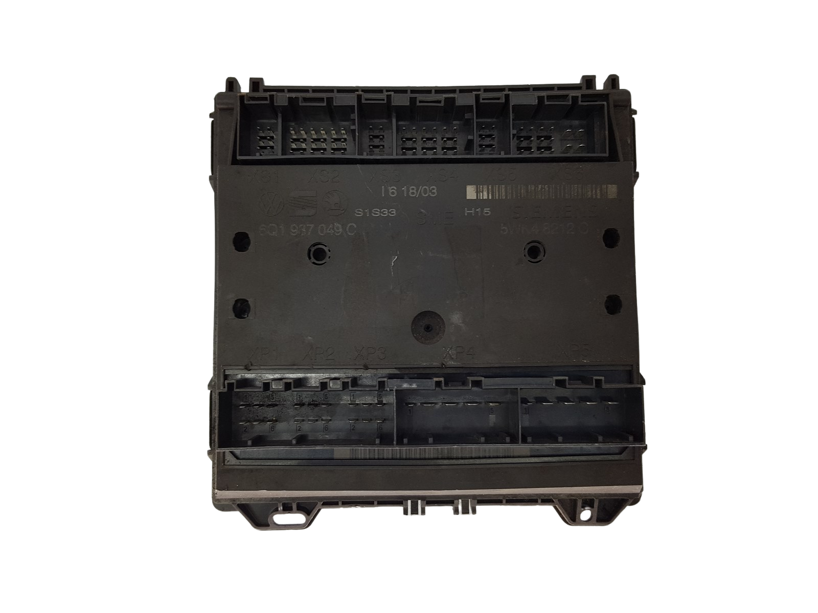 Mukavuustoimintojen Ohjausyksikkö 6Q1937049C 5WK48212C VW AG Siemens 19734 main product photo