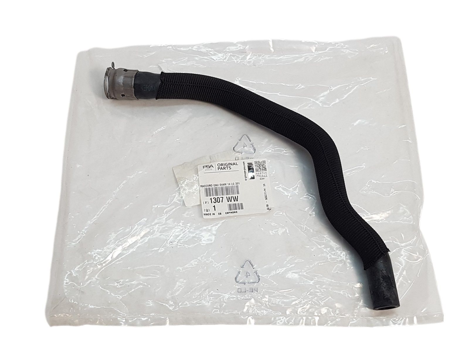Jäähdyttimen putki Citroen Peugeot 2.0 HDI 1307WW Uusi Alkuperäinen main product photo