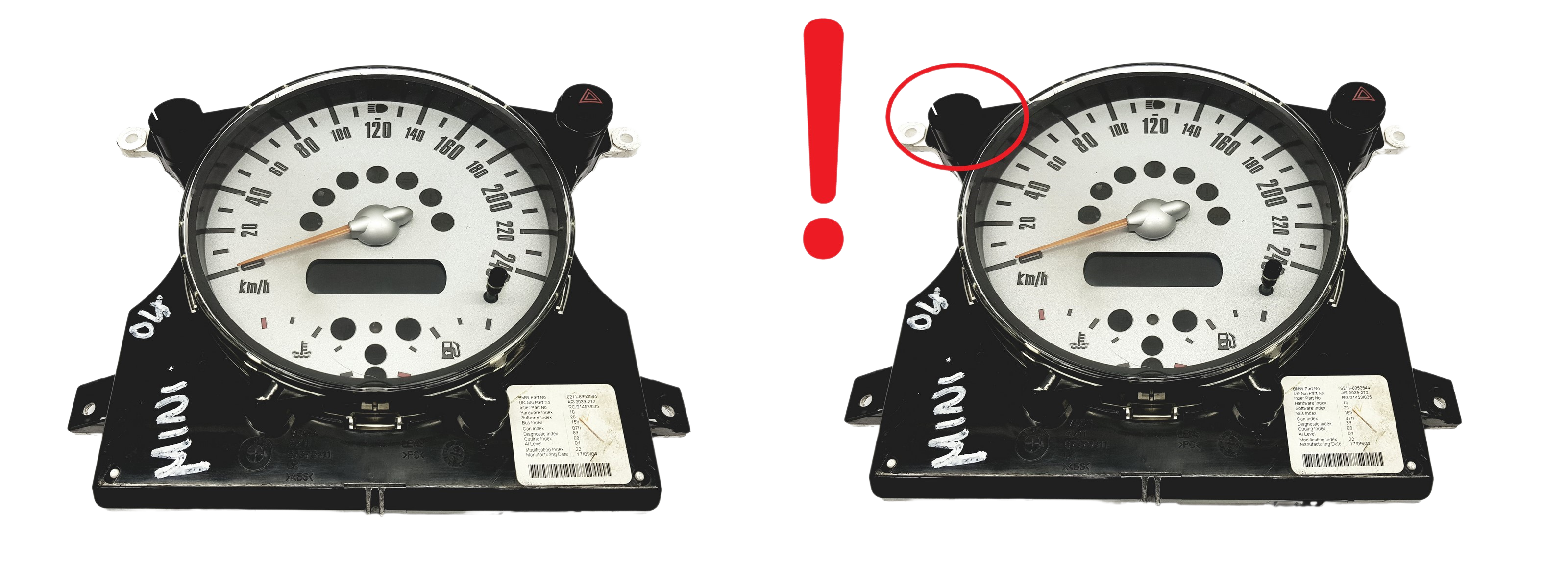 Nopeusmittari Mini Cooper 6211 6953544 59271 main product photo