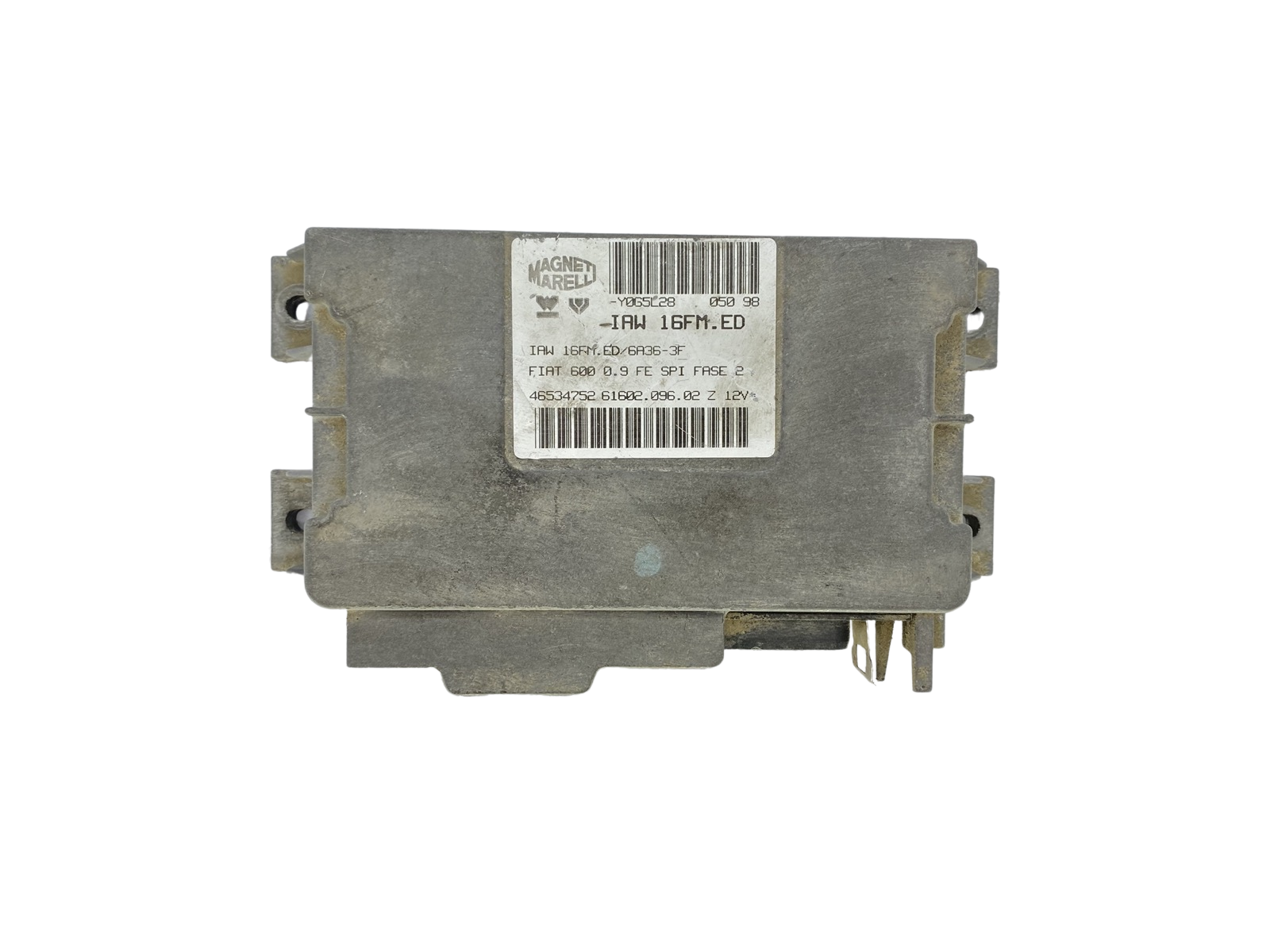 Ohjausyksikkö 46534752 IAW16FM.ED 61602.096.02 Fiat Magneti Marelli 55225 main product photo
